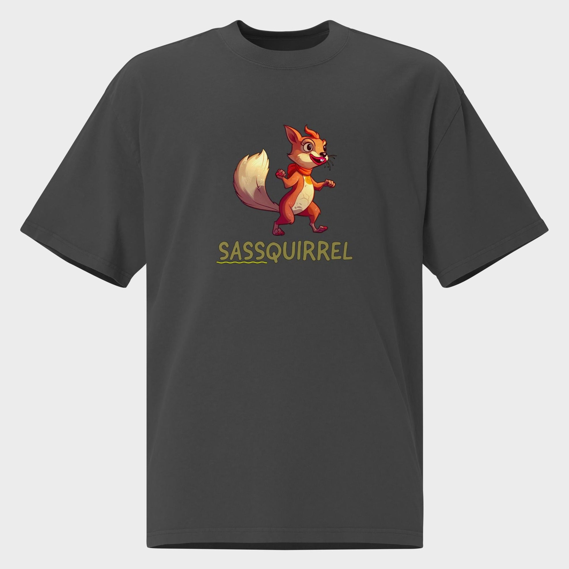 Sassquirrel - Oversized T-Shirt