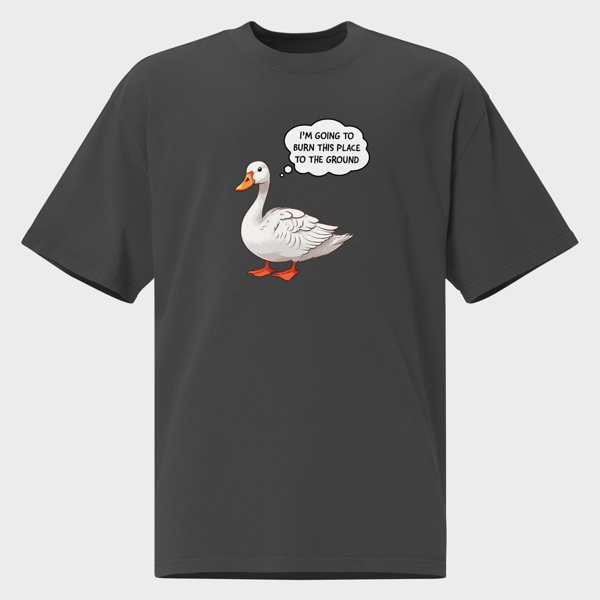 Burn This Place To The Ground - Oversized T-Shirt