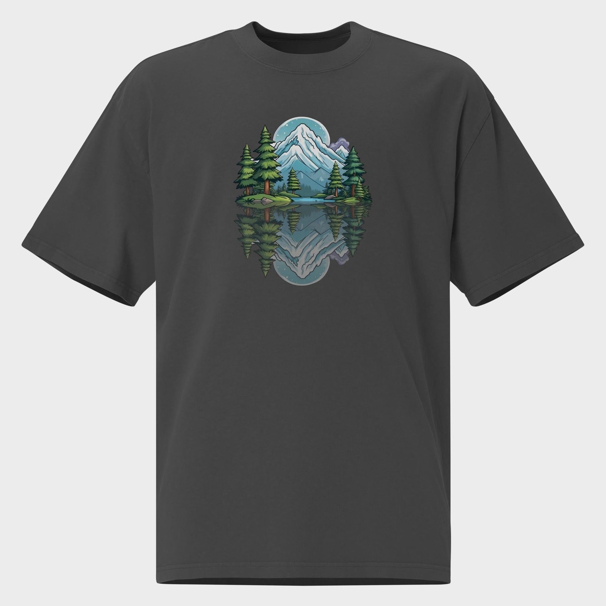 A Scenic Reflection - Oversized T-Shirt