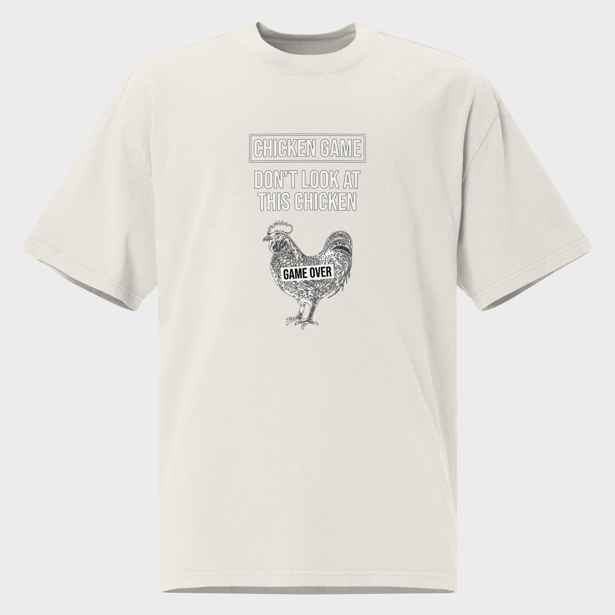 Chicken Game - Oversized T-Shirt