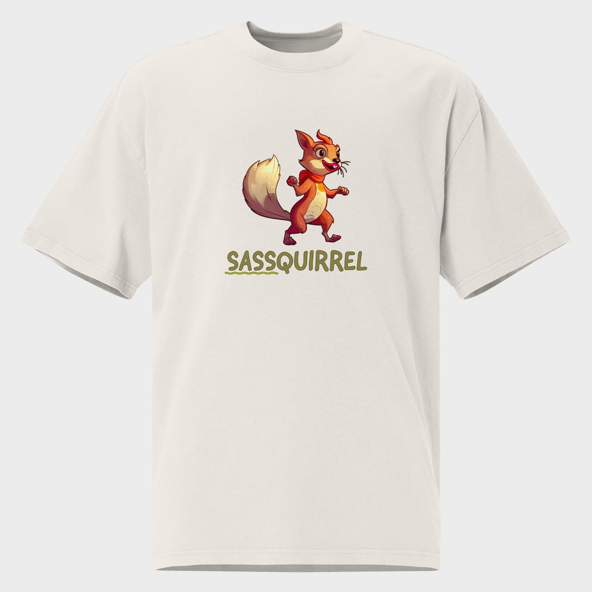 Sassquirrel - Oversized T-Shirt