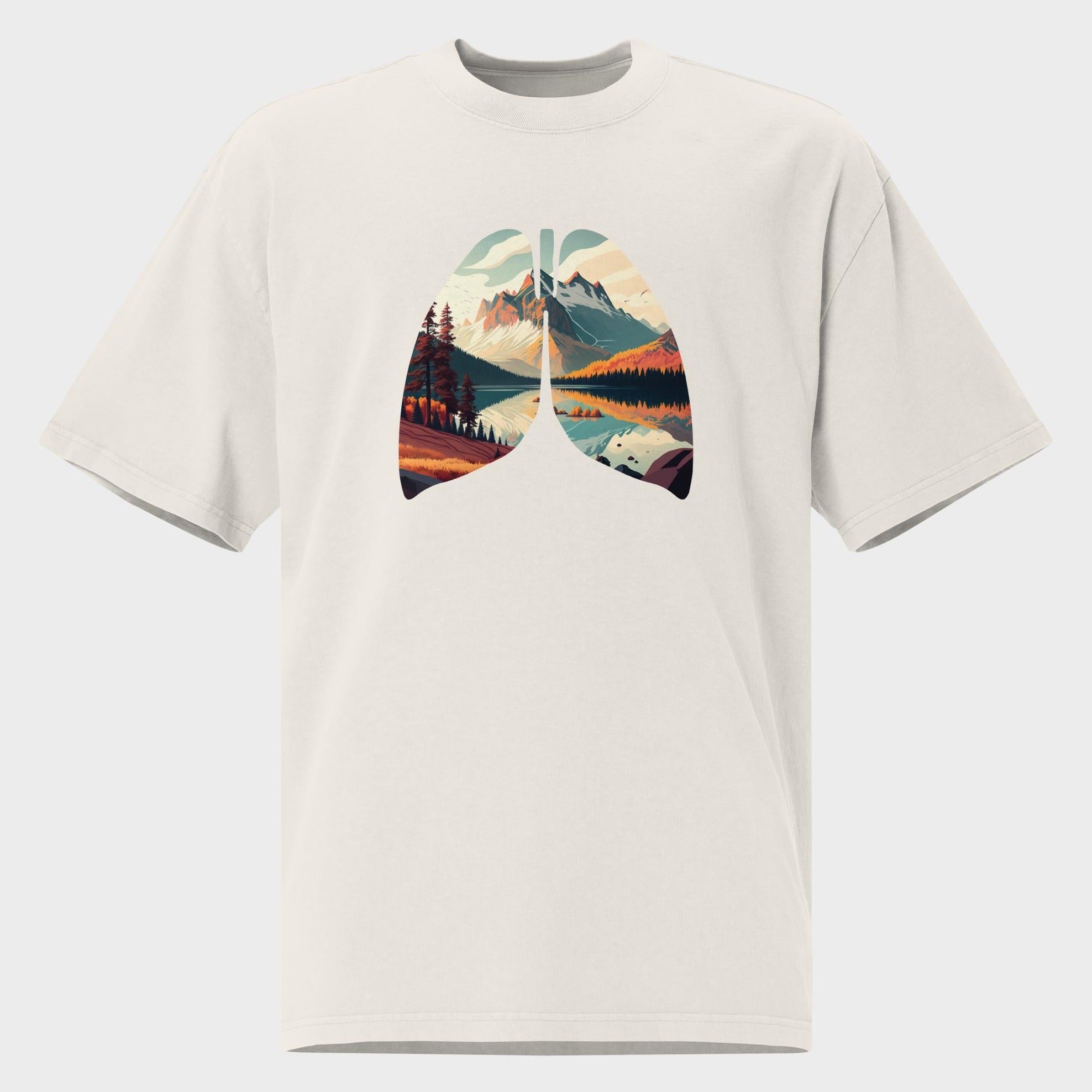 Breathe In Nature - Oversized T-Shirt