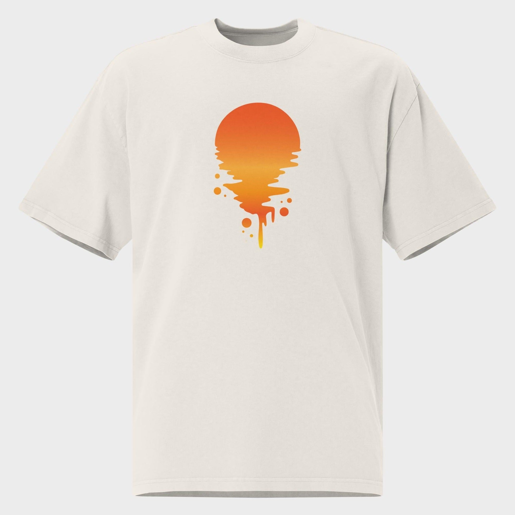 Melted Sunset - Oversized T-Shirt