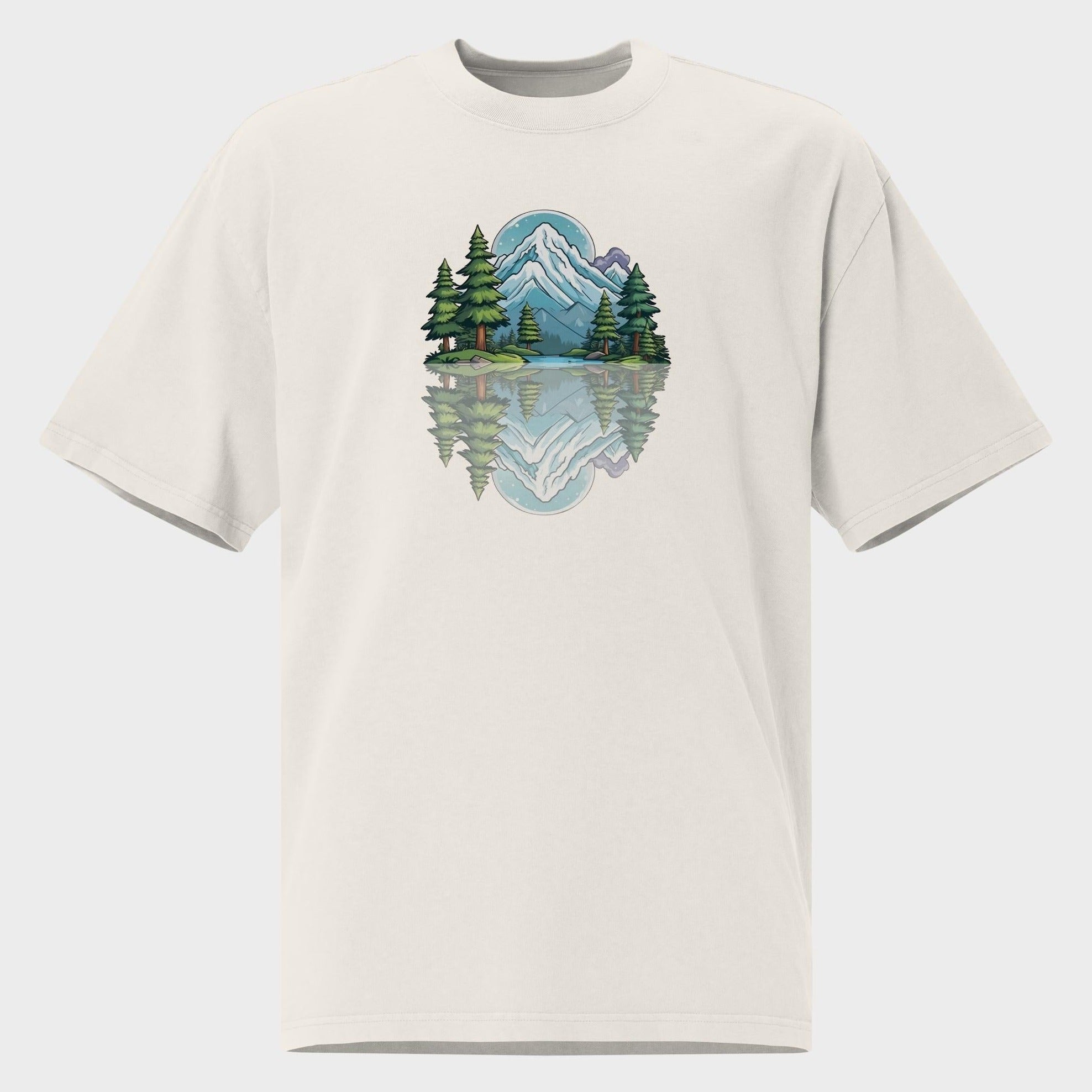 A Scenic Reflection - Oversized T-Shirt