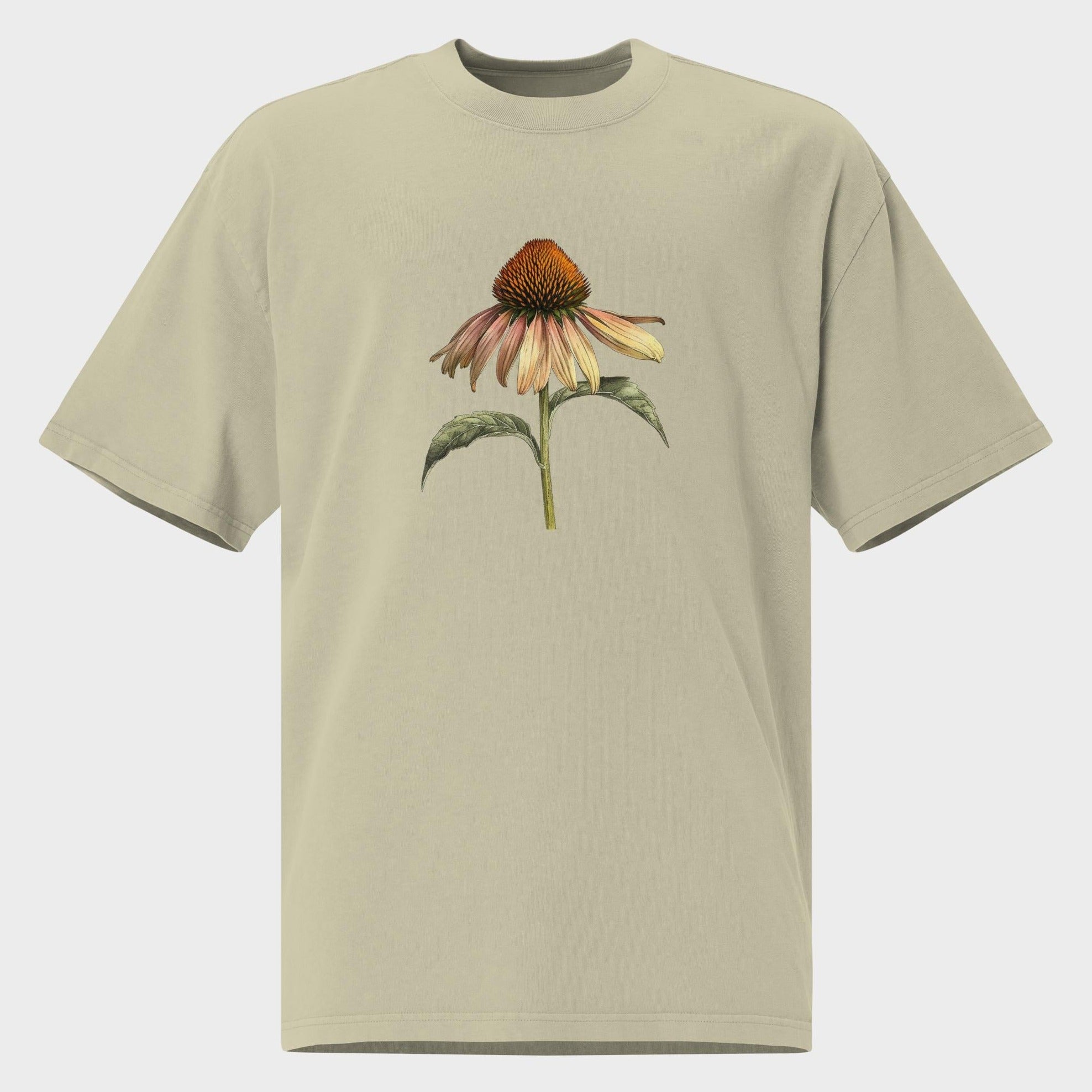 A Cone Flower - Oversized T-Shirt