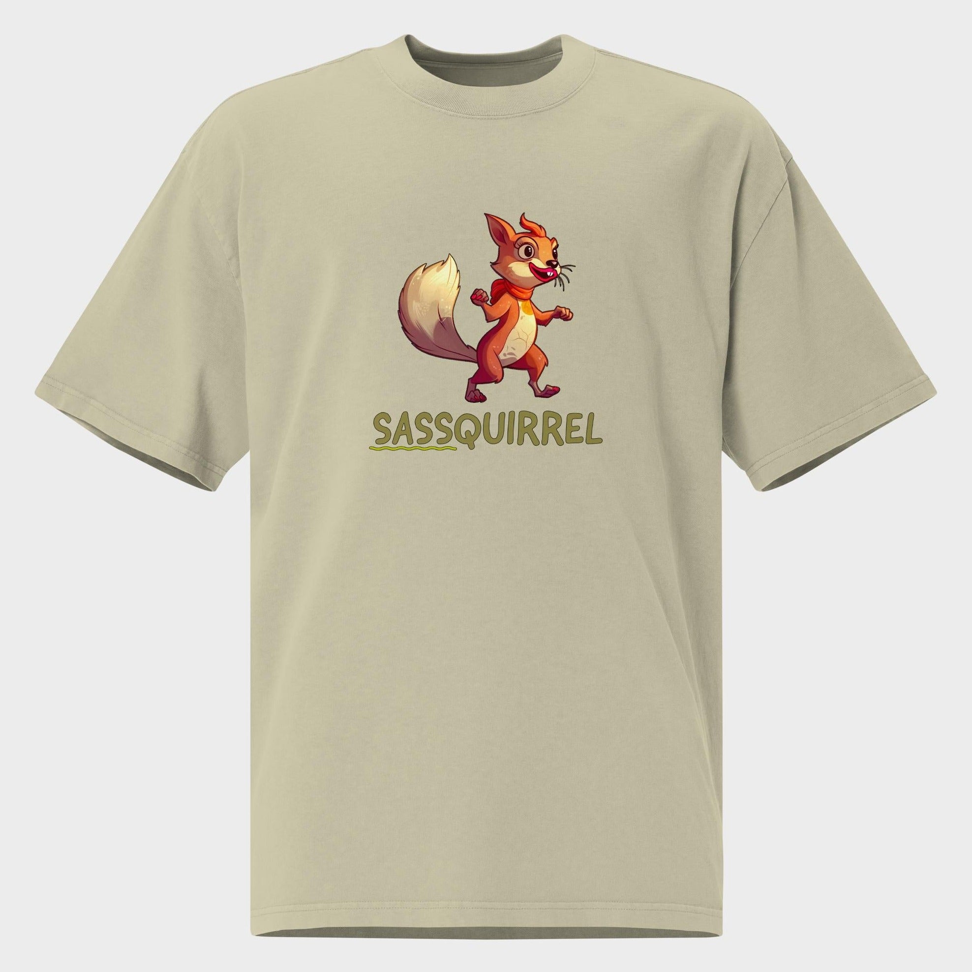 Sassquirrel - Oversized T-Shirt