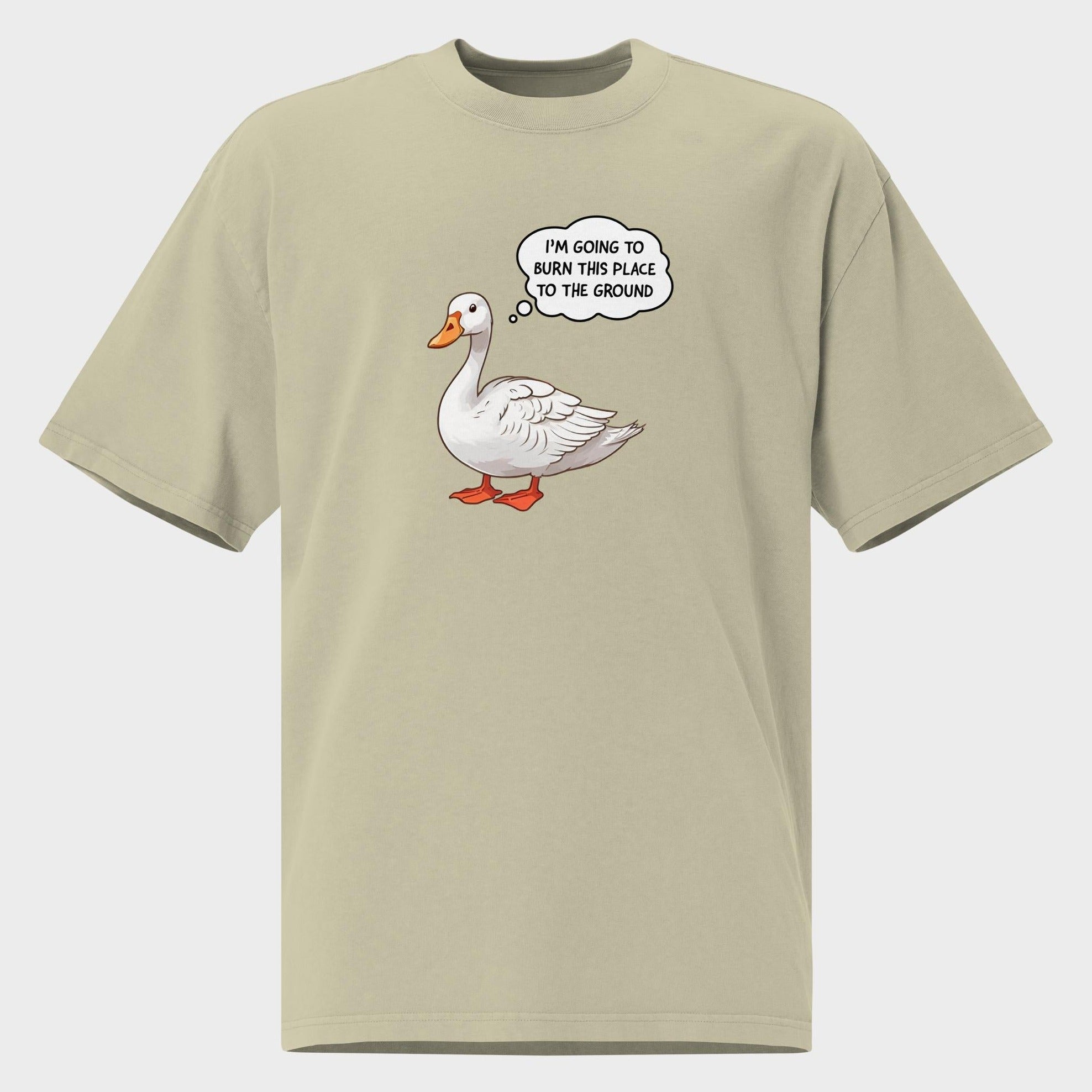 Burn This Place To The Ground - Oversized T-Shirt