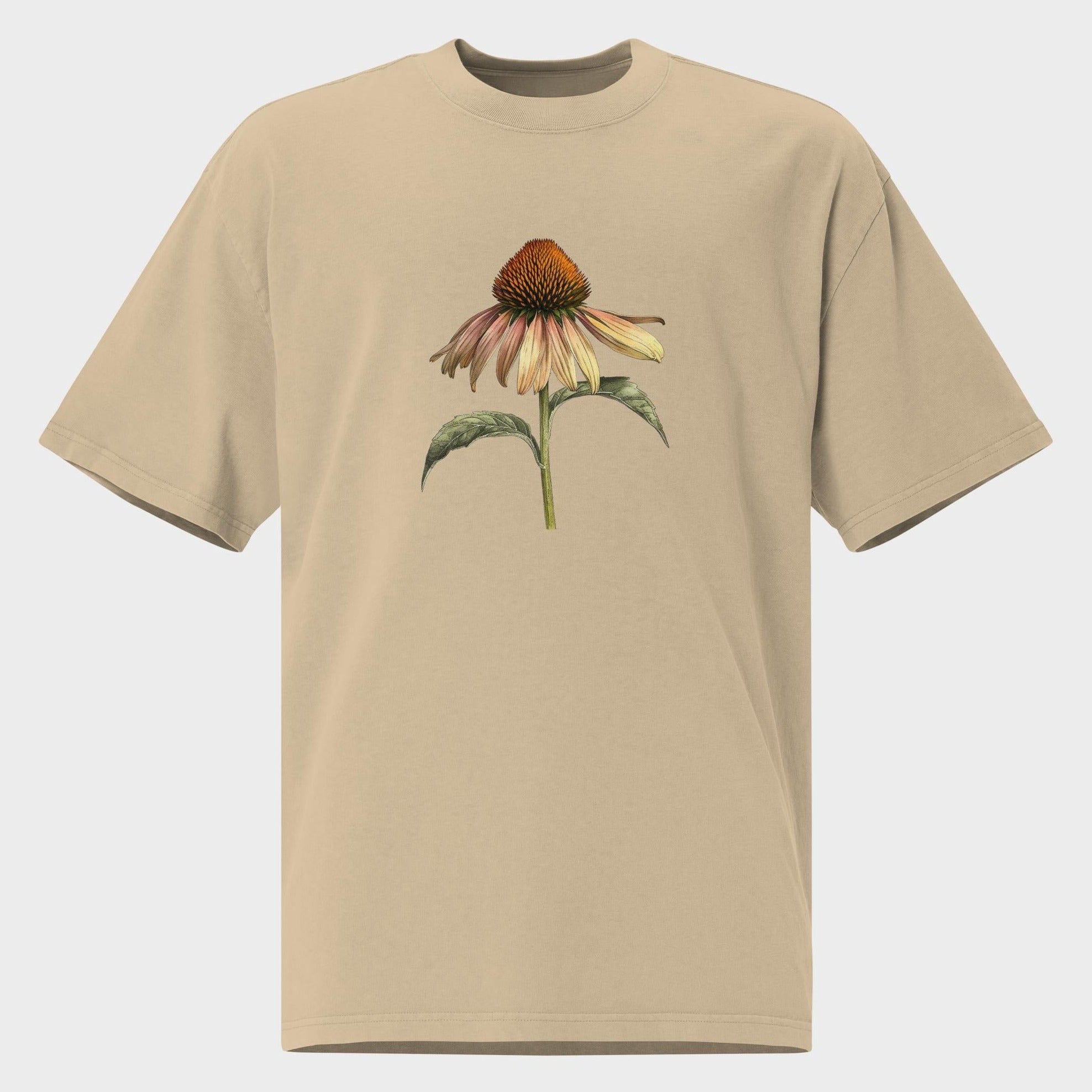 A Cone Flower - Oversized T-Shirt