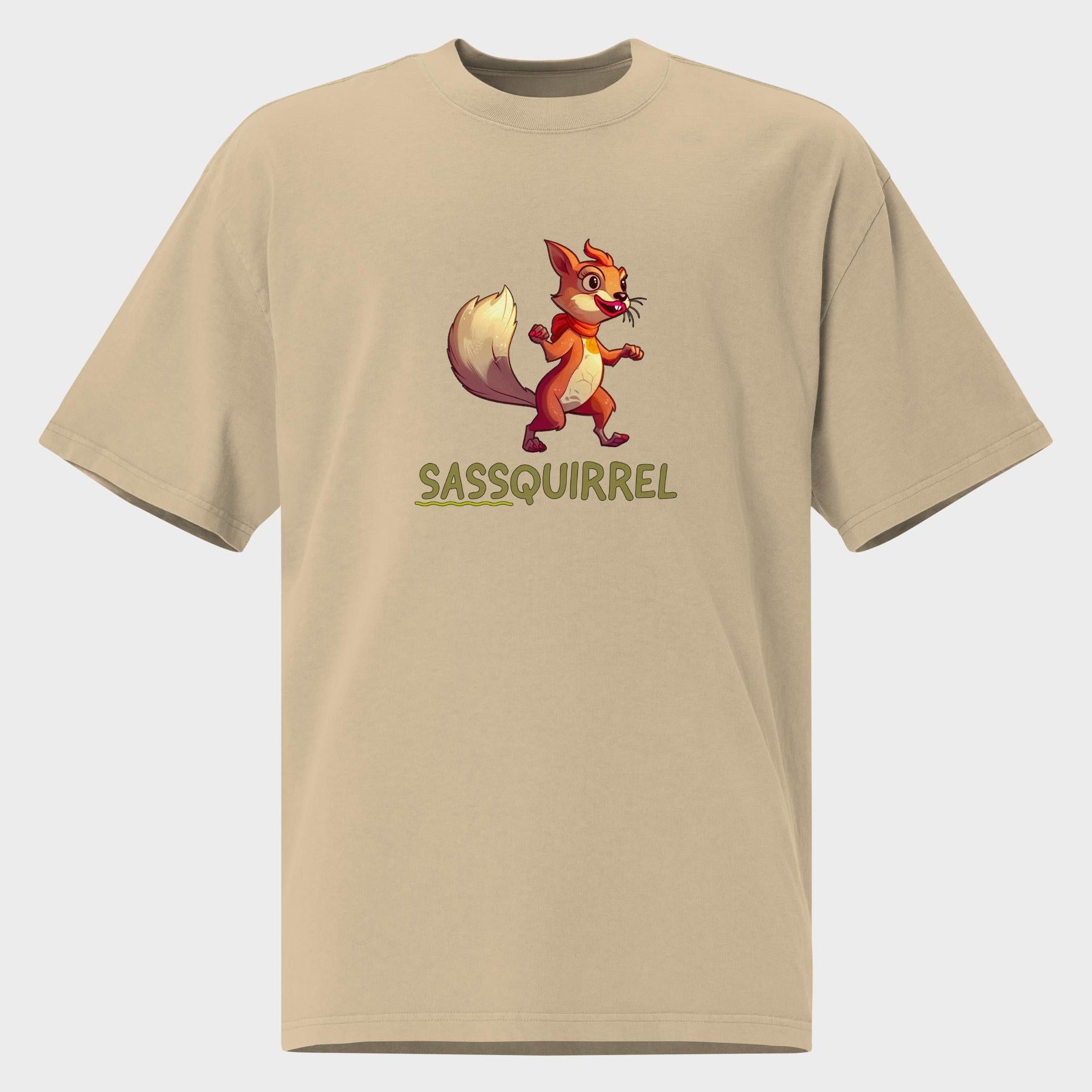 Sassquirrel - Oversized T-Shirt