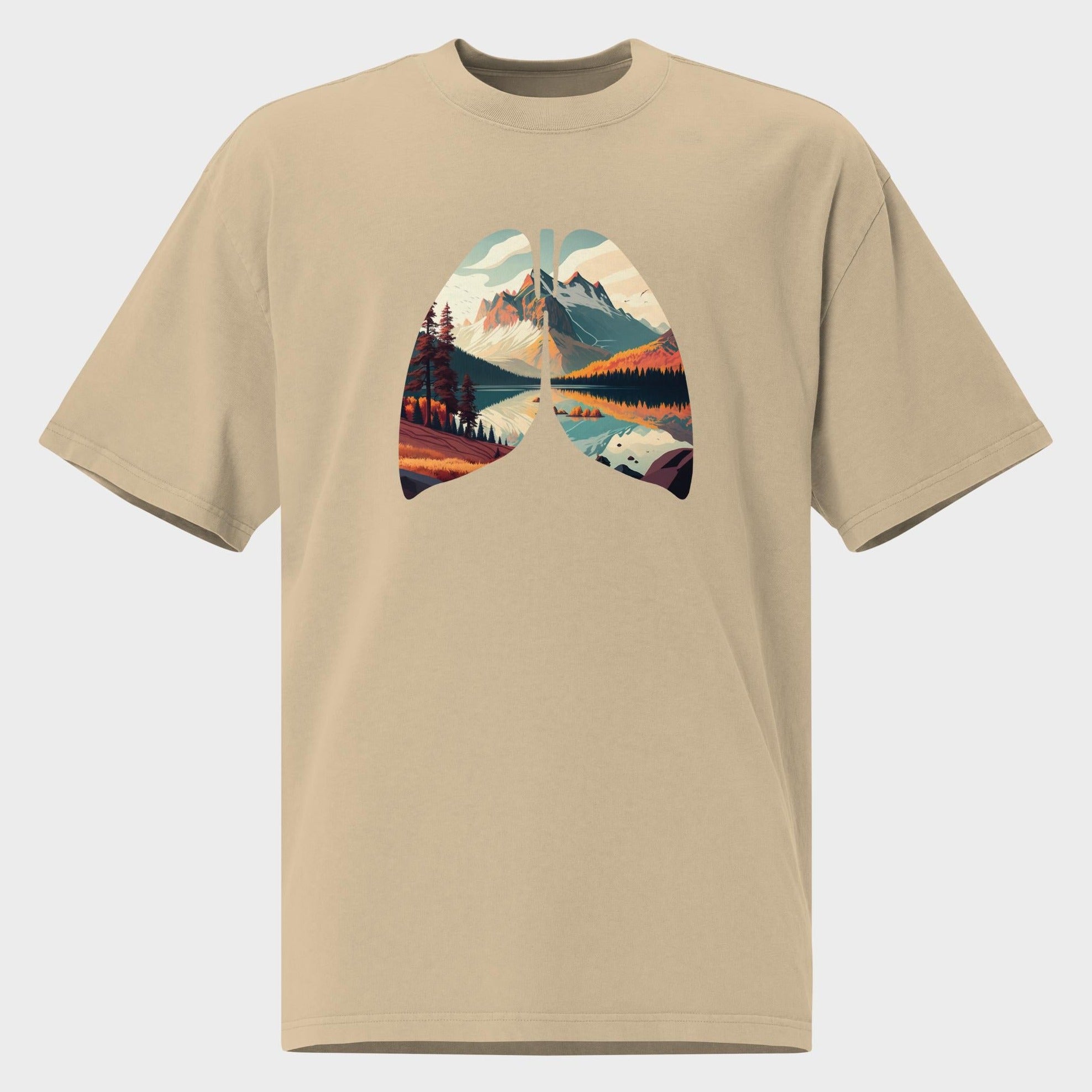Breathe In Nature - Oversized T-Shirt