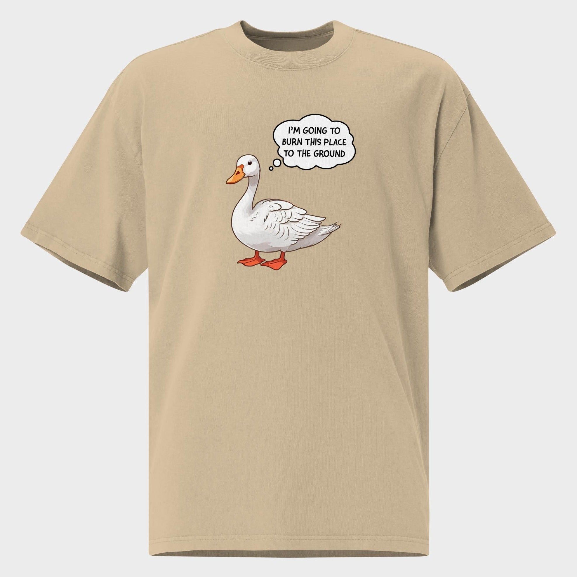 Burn This Place To The Ground - Oversized T-Shirt