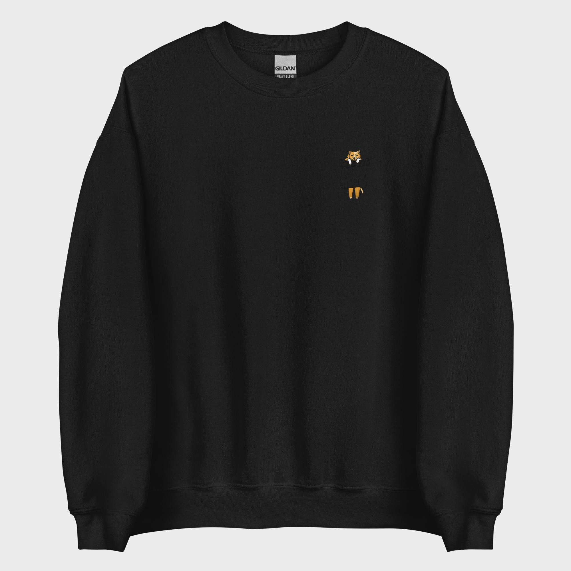 Hanging Pocket Dog - Sweatshirt