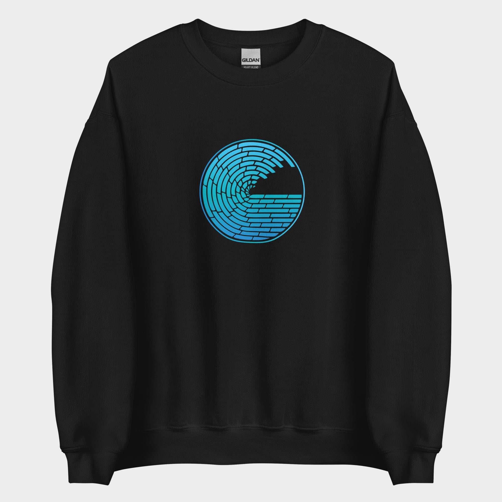 Deconstructed Wave - Sweatshirt