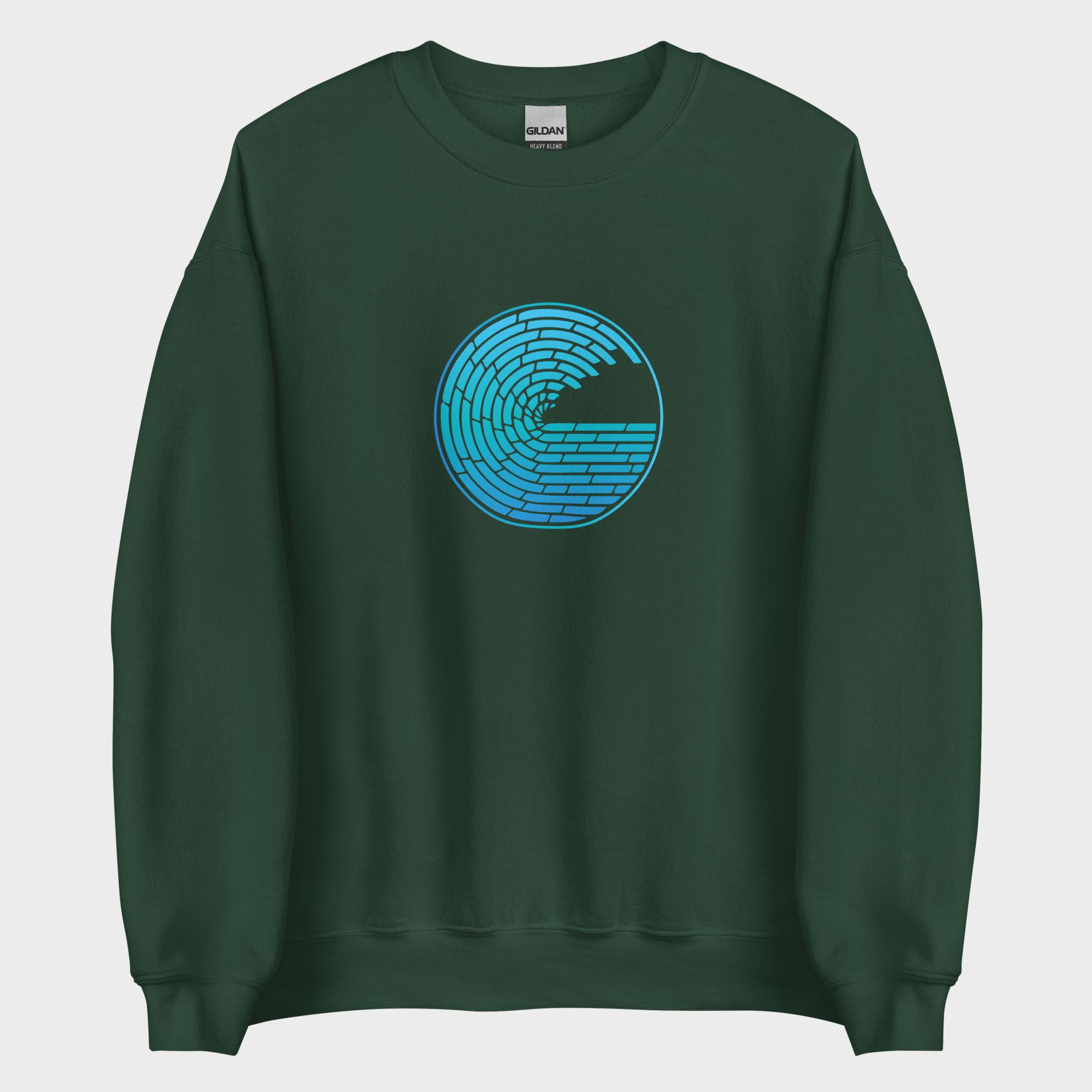 Deconstructed Wave - Sweatshirt