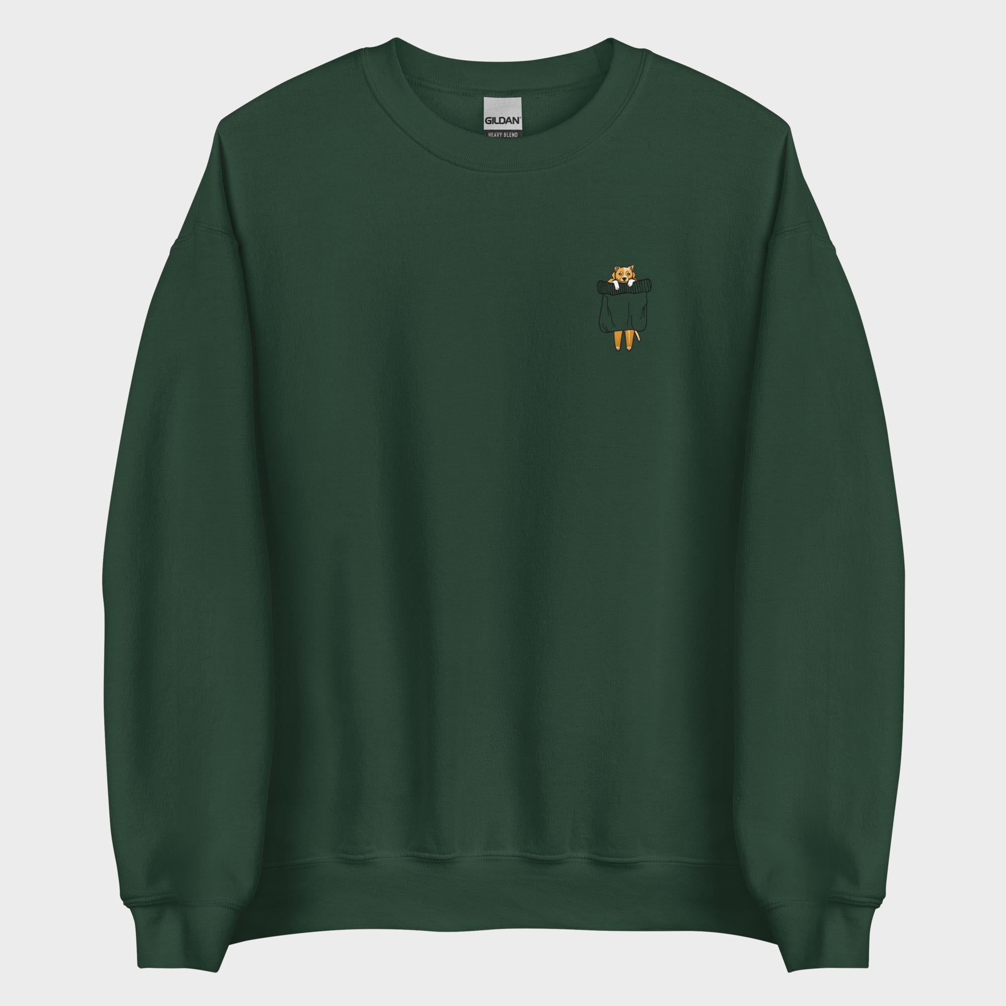 Hanging Pocket Dog - Sweatshirt