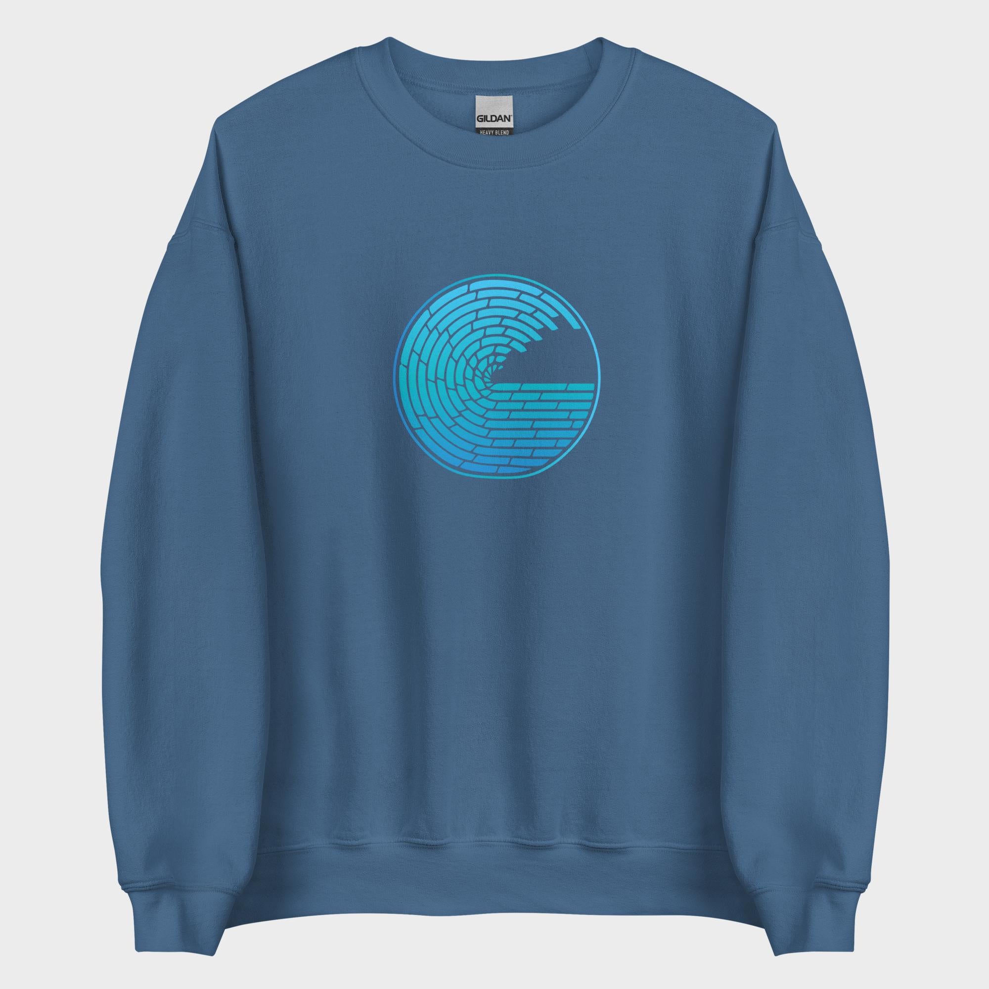 Deconstructed Wave - Sweatshirt