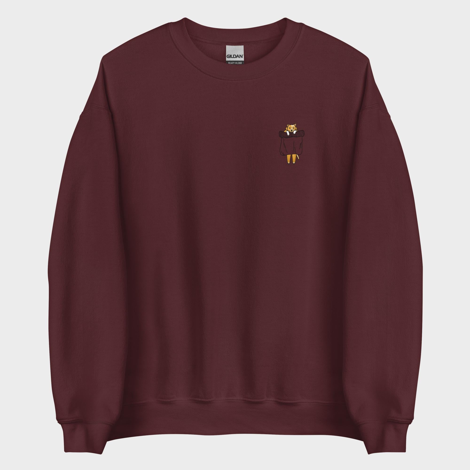 Hanging Pocket Dog - Sweatshirt