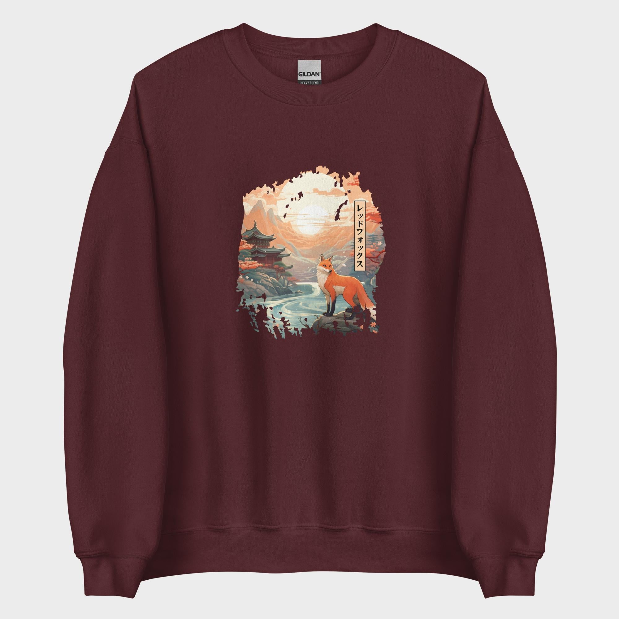 Kitsune's Tranquility - Sweatshirt