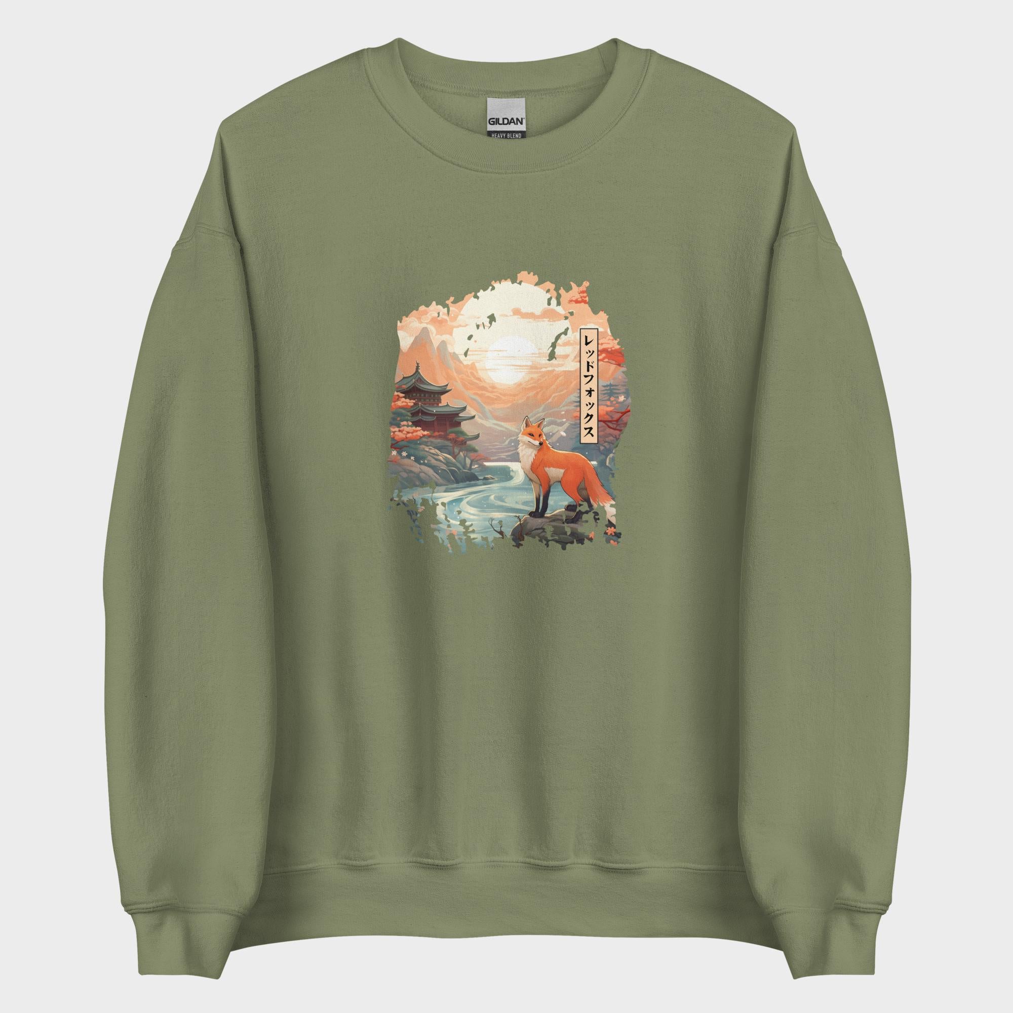 Kitsune's Tranquility - Sweatshirt