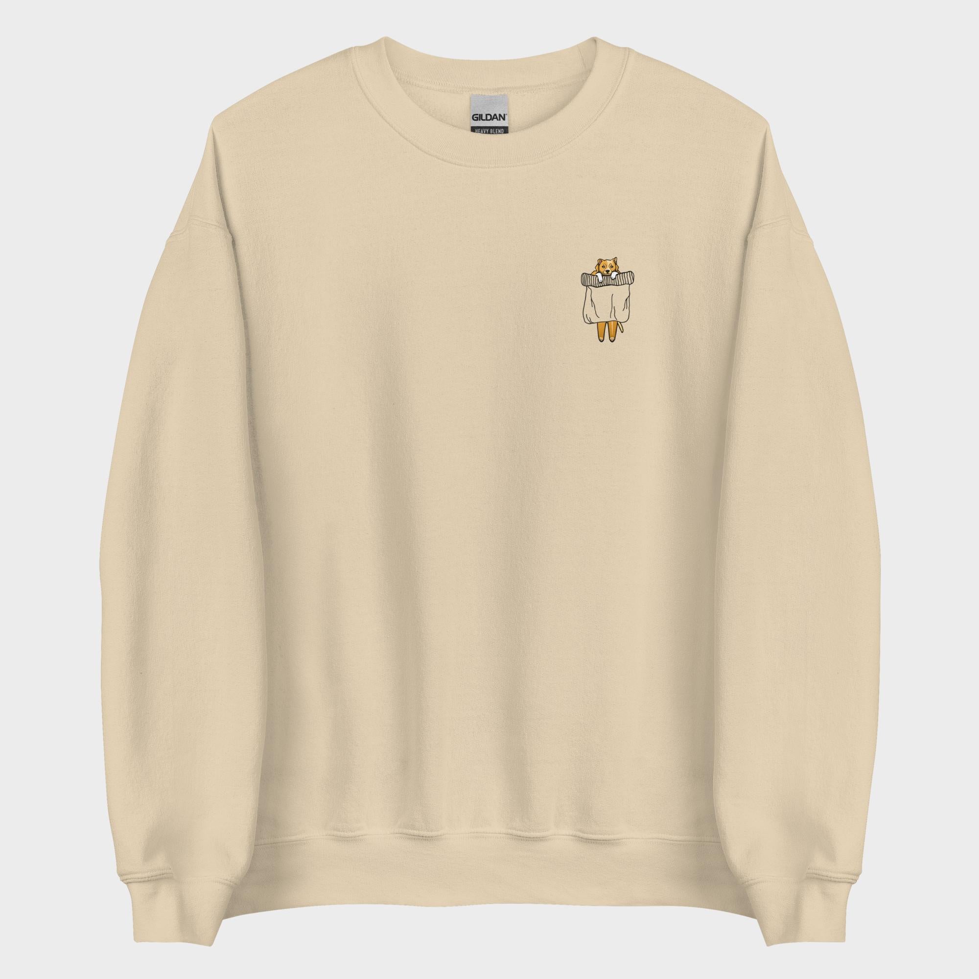 Hanging Pocket Dog - Sweatshirt
