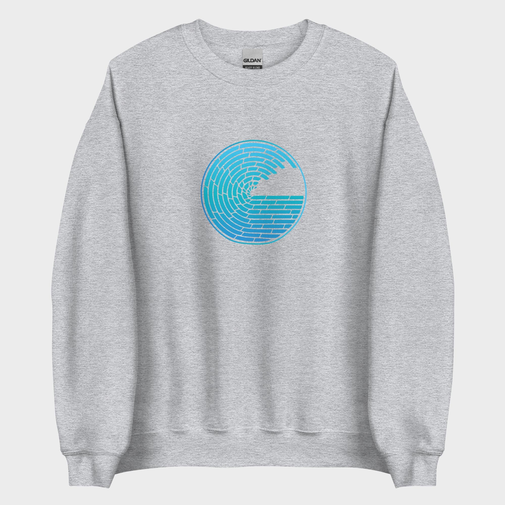 Deconstructed Wave - Sweatshirt