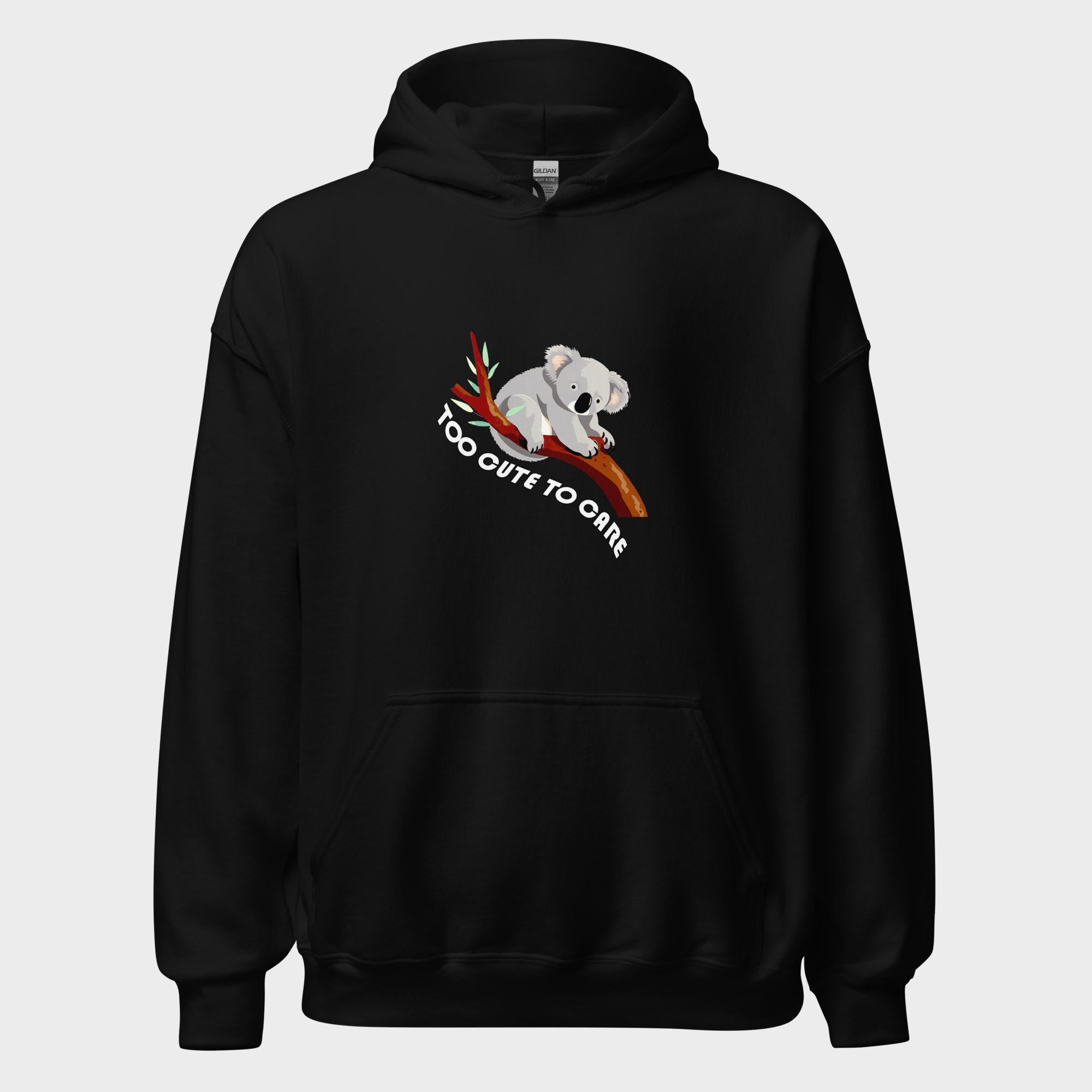 Too Cute To Care - Hoodie