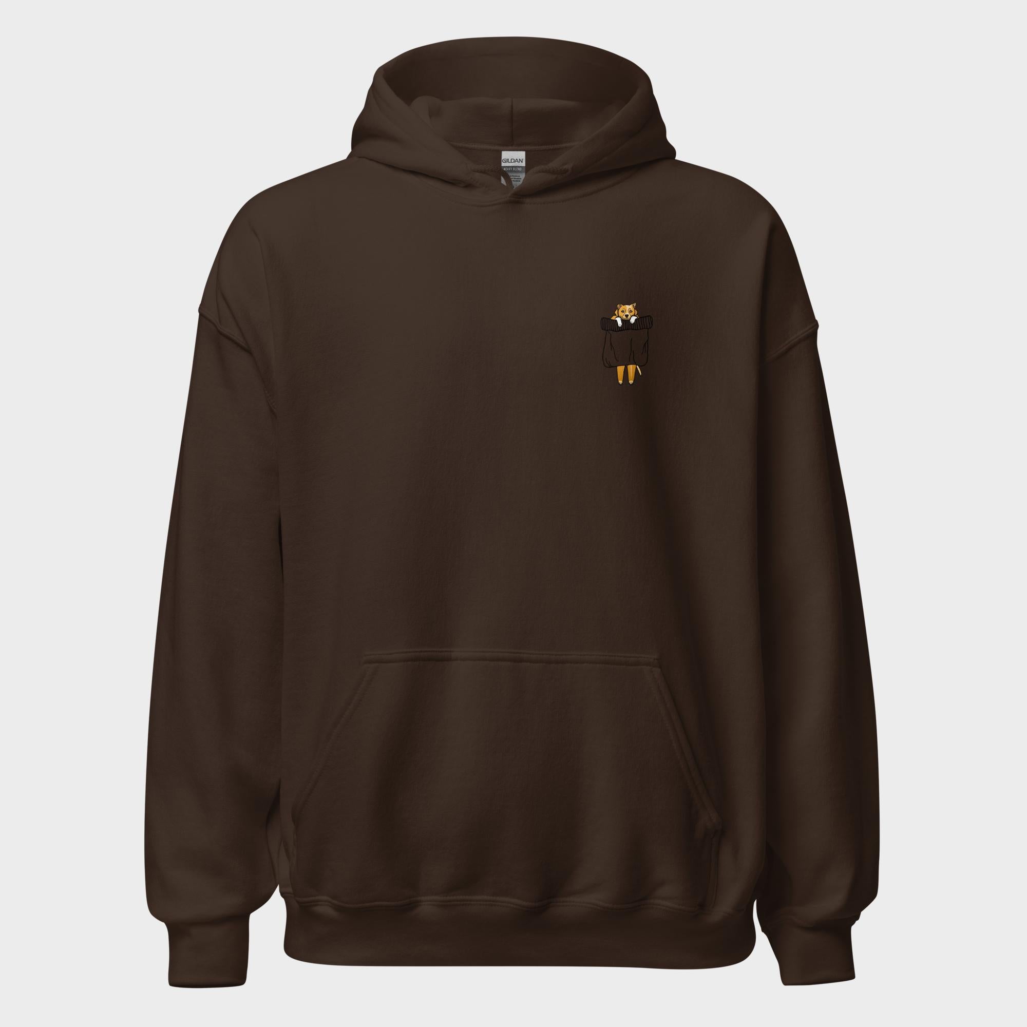 Hanging Pocket Dog - Hoodie