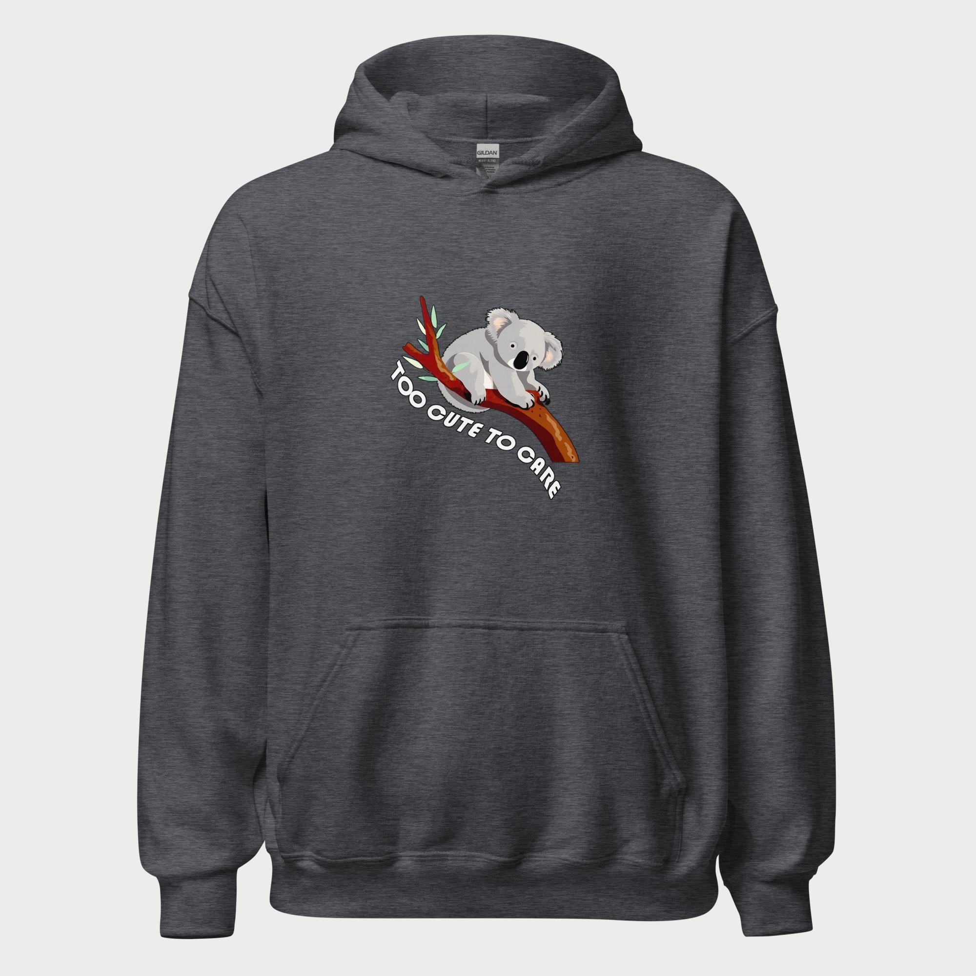 Too Cute To Care - Hoodie