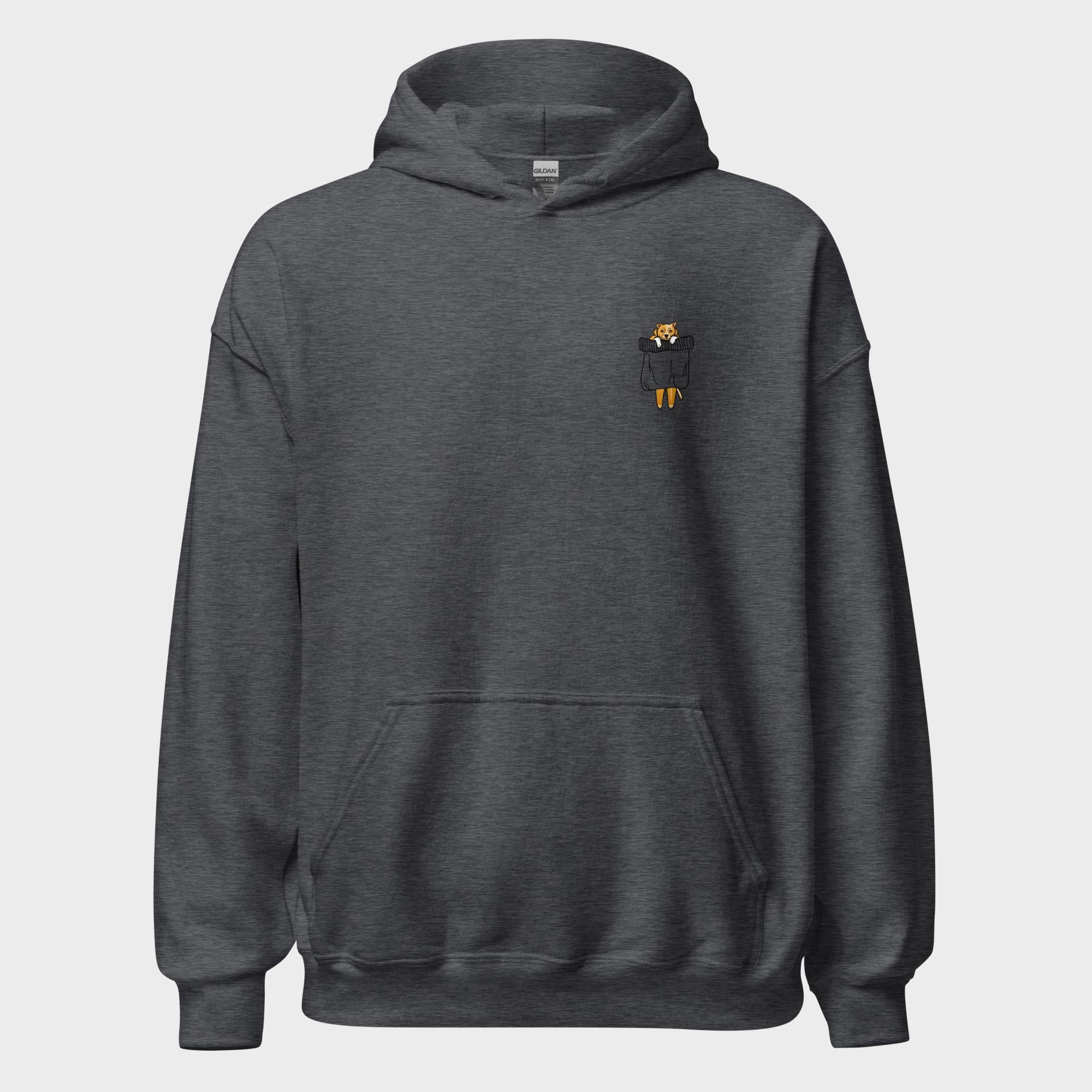 Hanging Pocket Dog - Hoodie