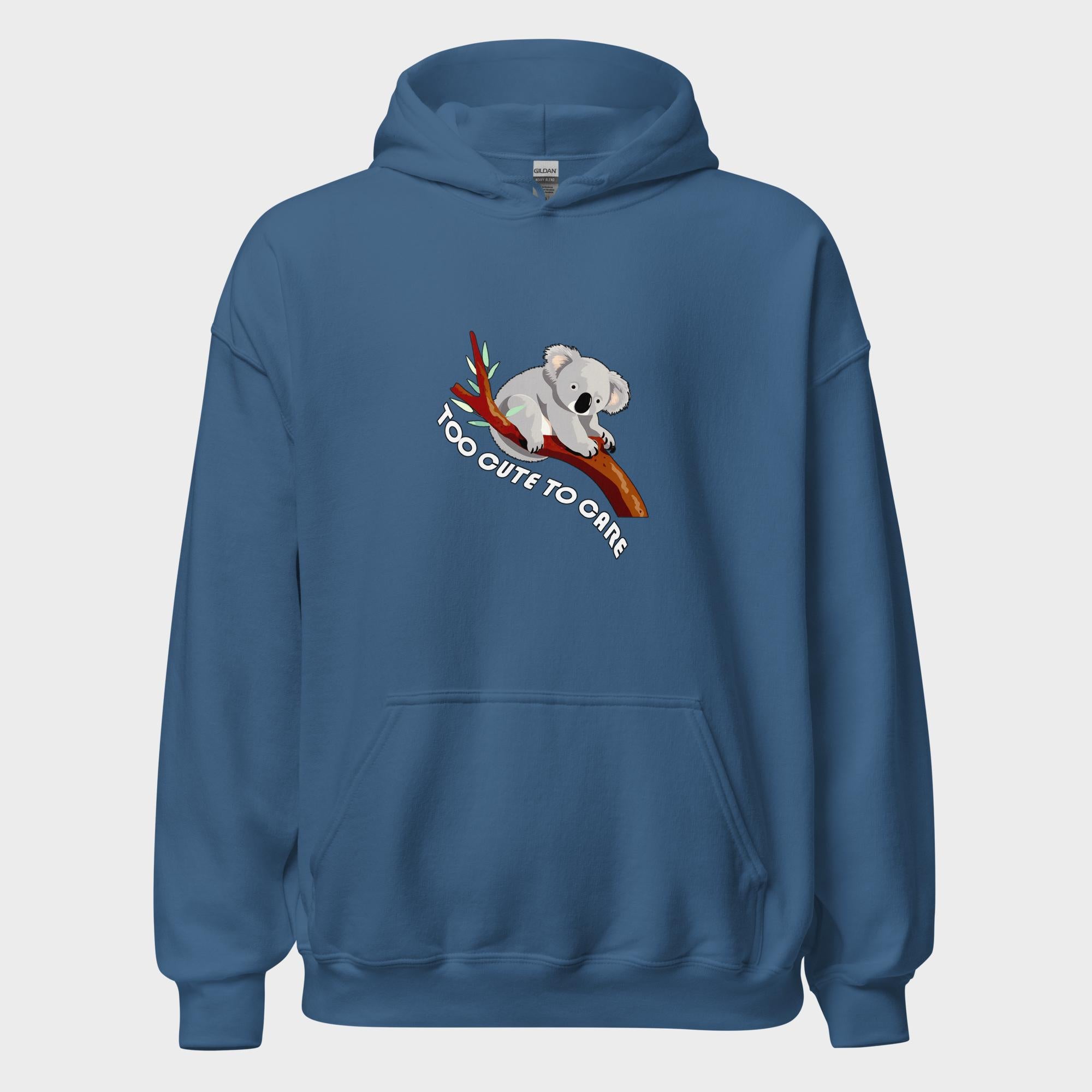 Too Cute To Care - Hoodie