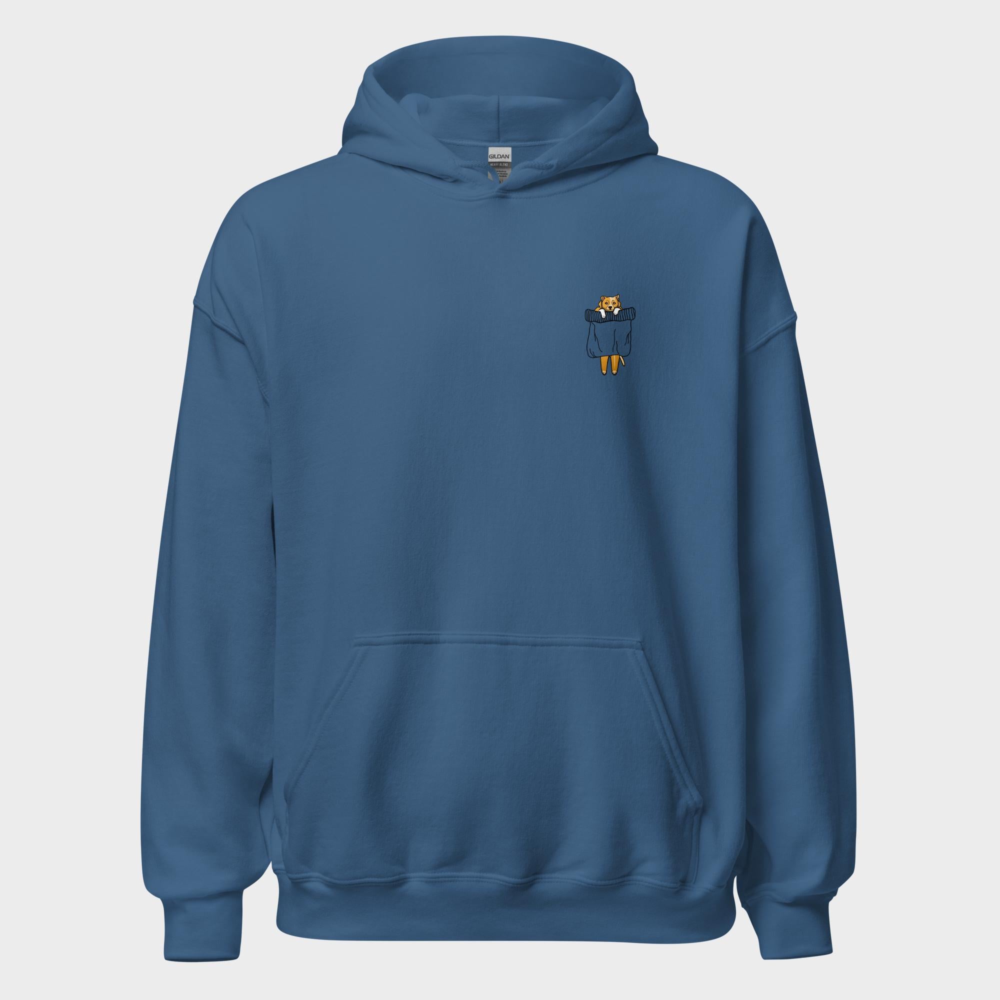 Hanging Pocket Dog - Hoodie