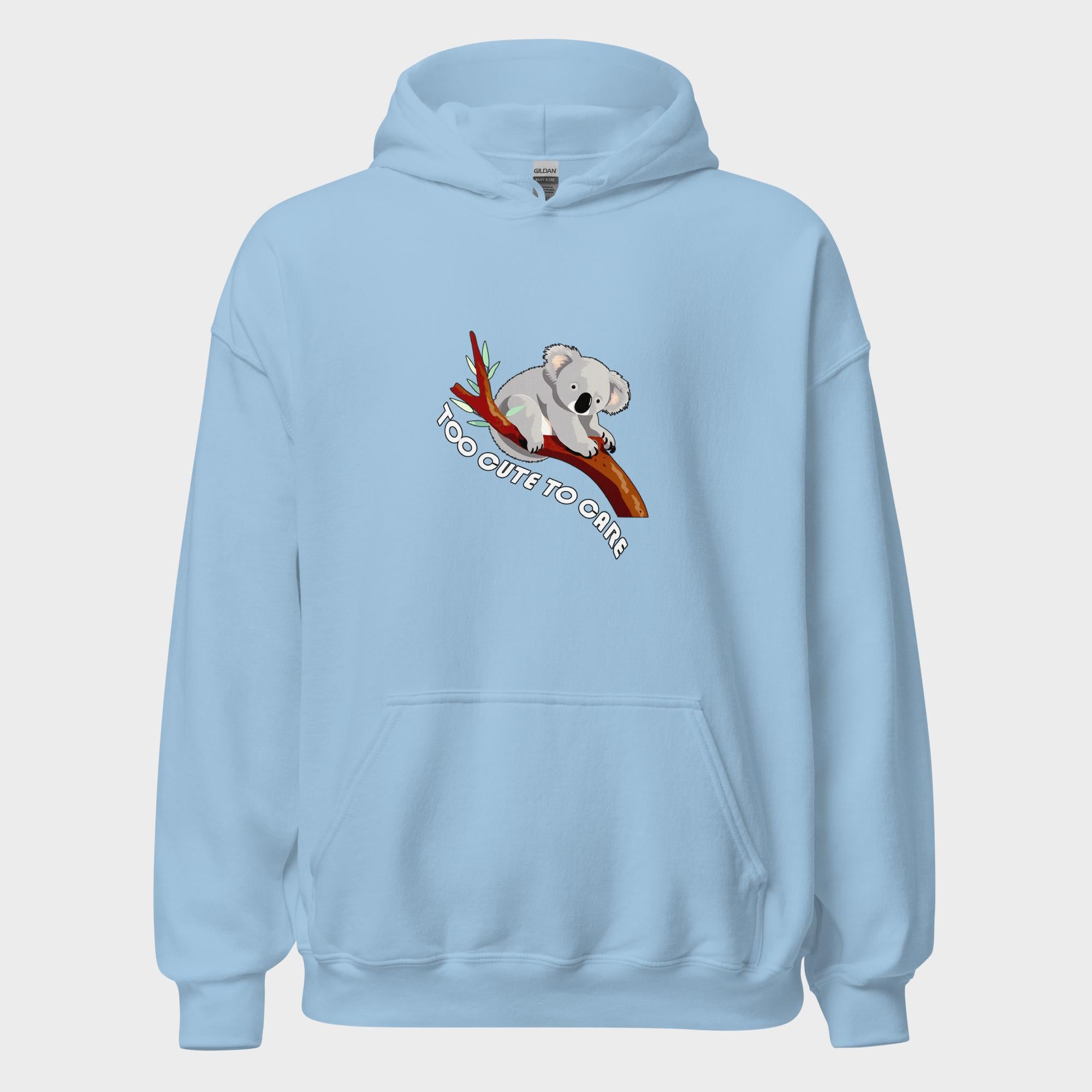 Too Cute To Care - Hoodie