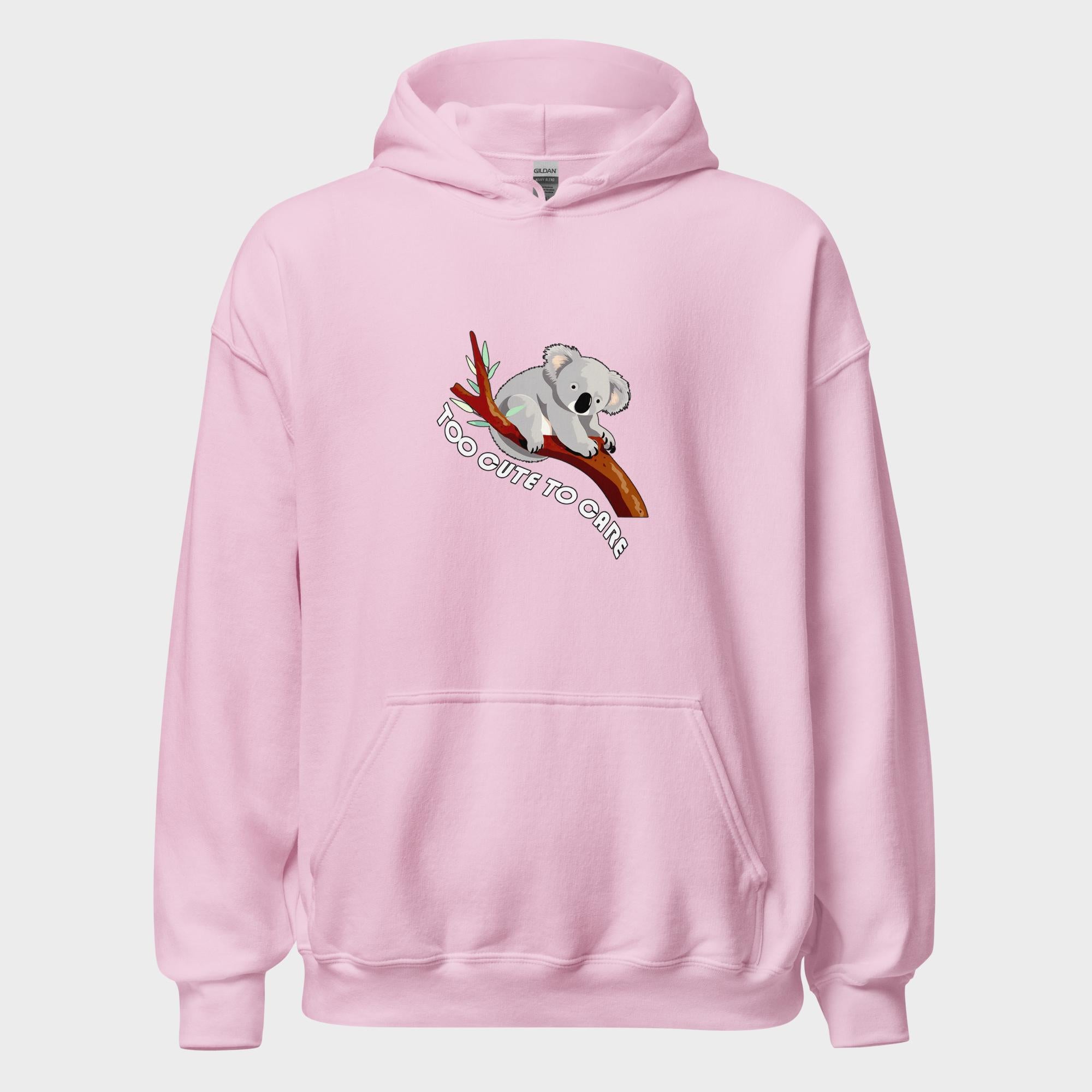 Too Cute To Care - Hoodie
