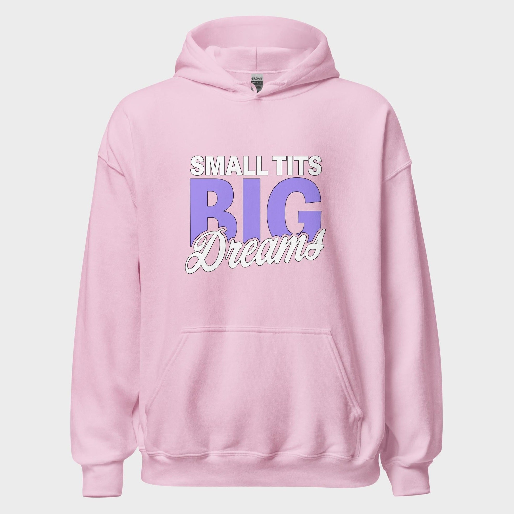 Small Tits. Big Dreams. - Hoodie