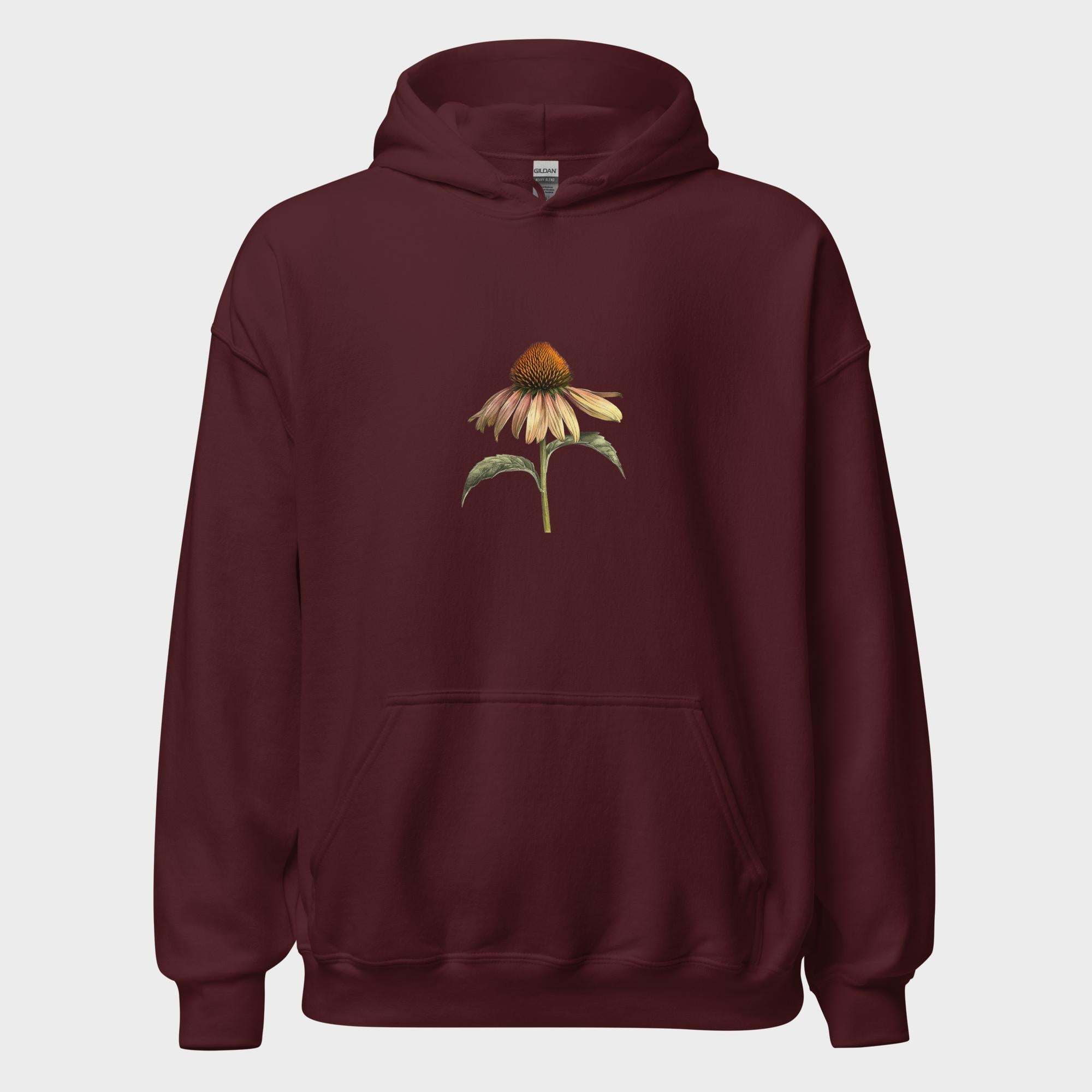 A Cone Flower - Hoodie