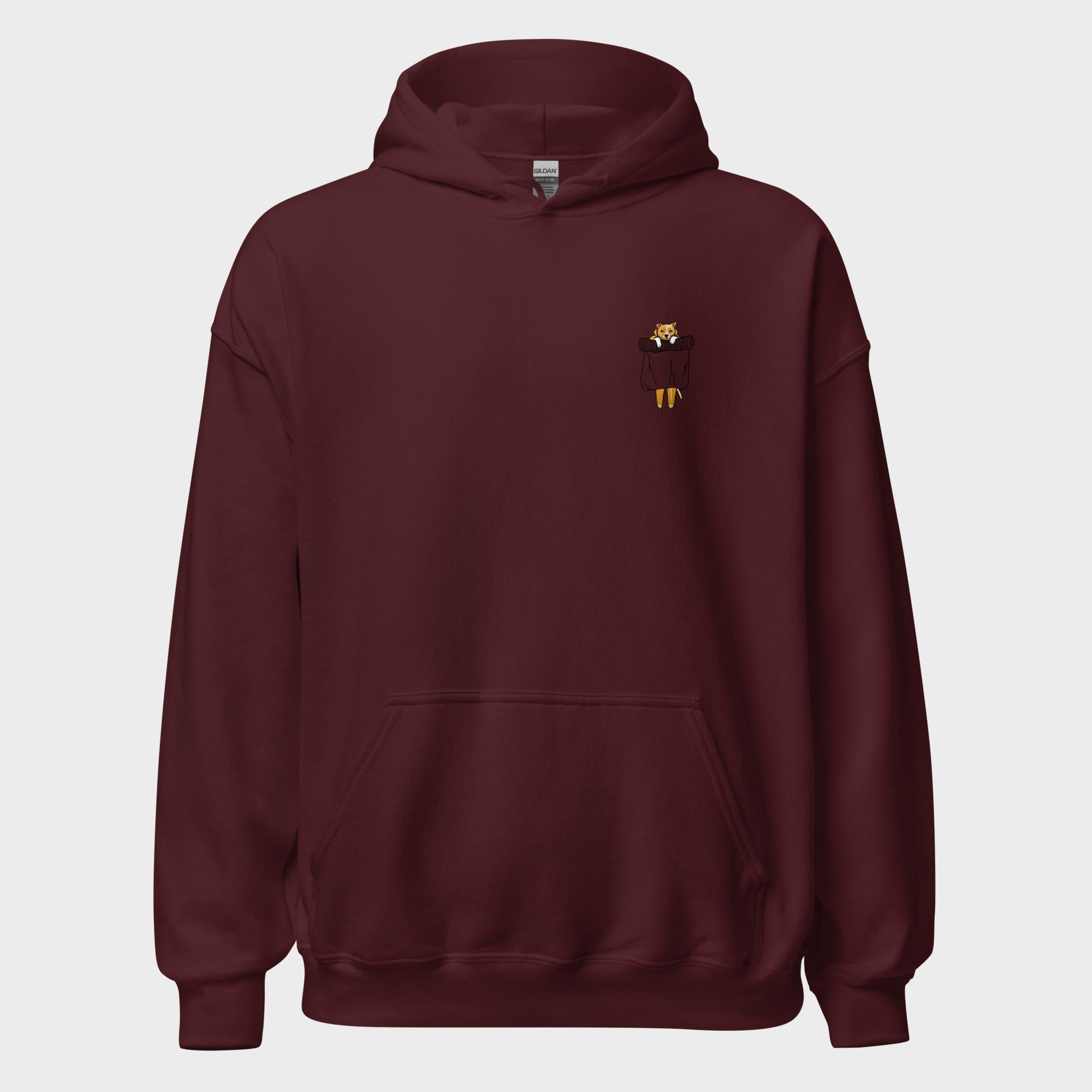 Hanging Pocket Dog - Hoodie