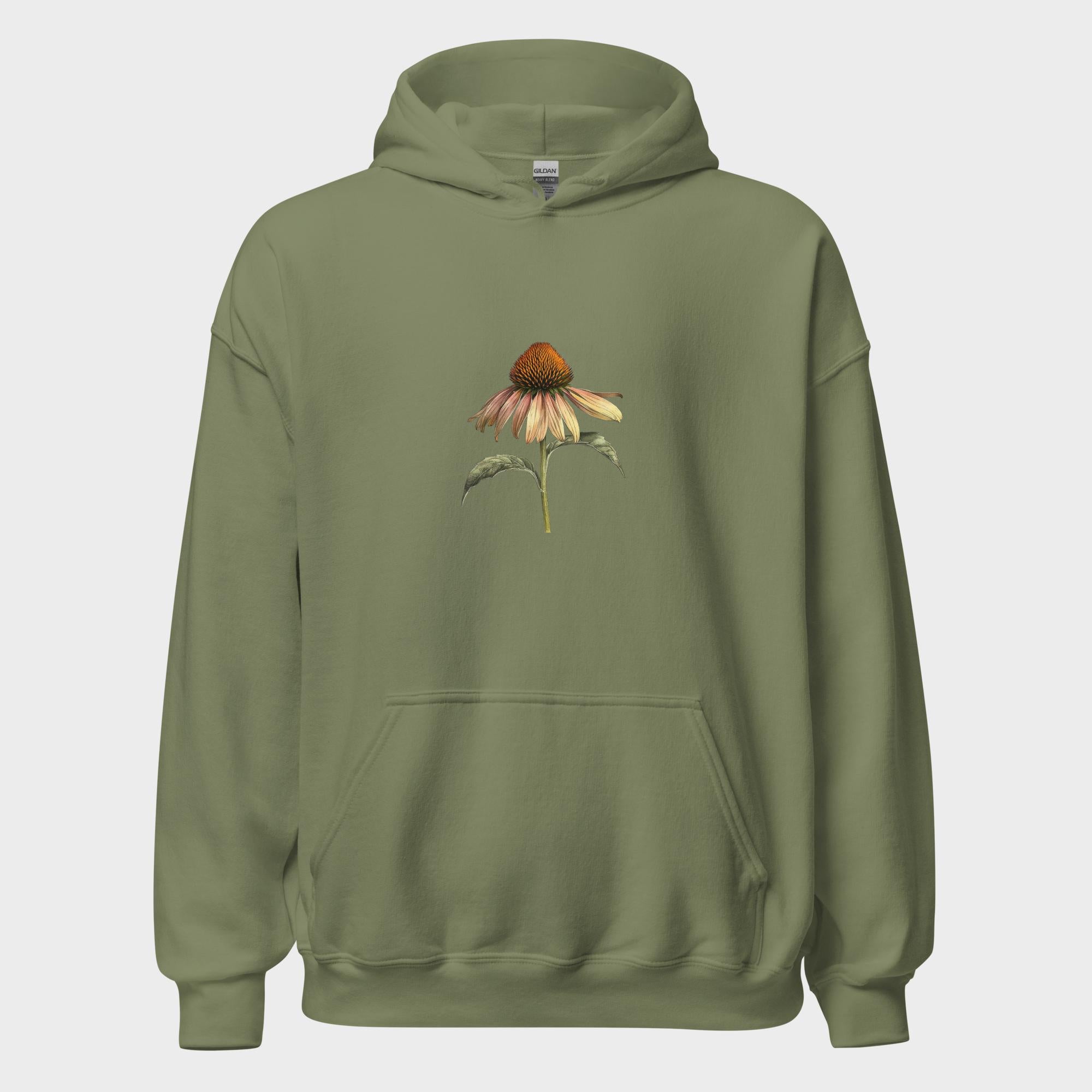A Cone Flower - Hoodie