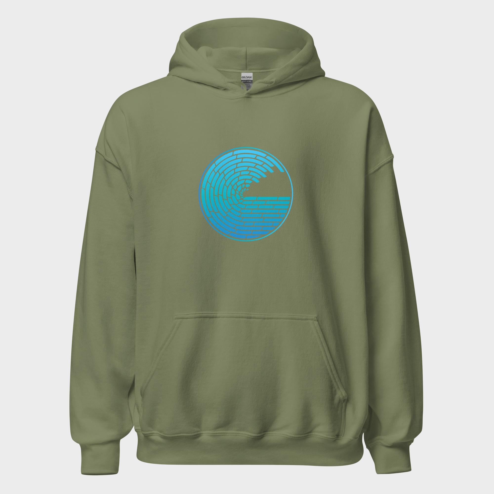 Deconstructed Wave - Hoodie