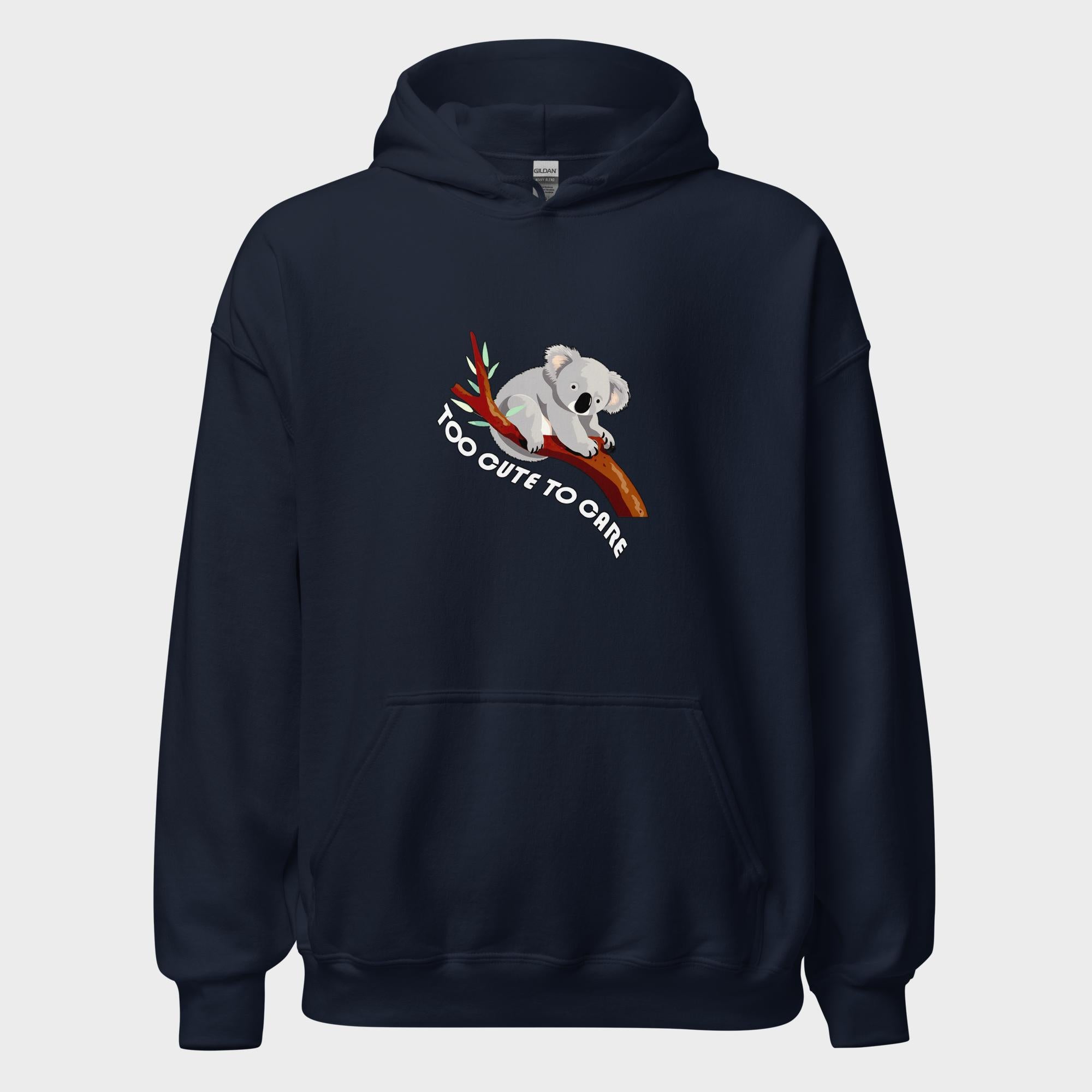 Too Cute To Care - Hoodie