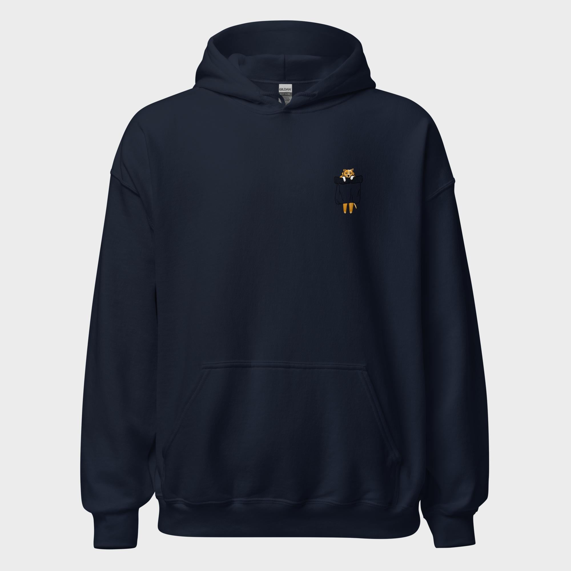 Hanging Pocket Dog - Hoodie