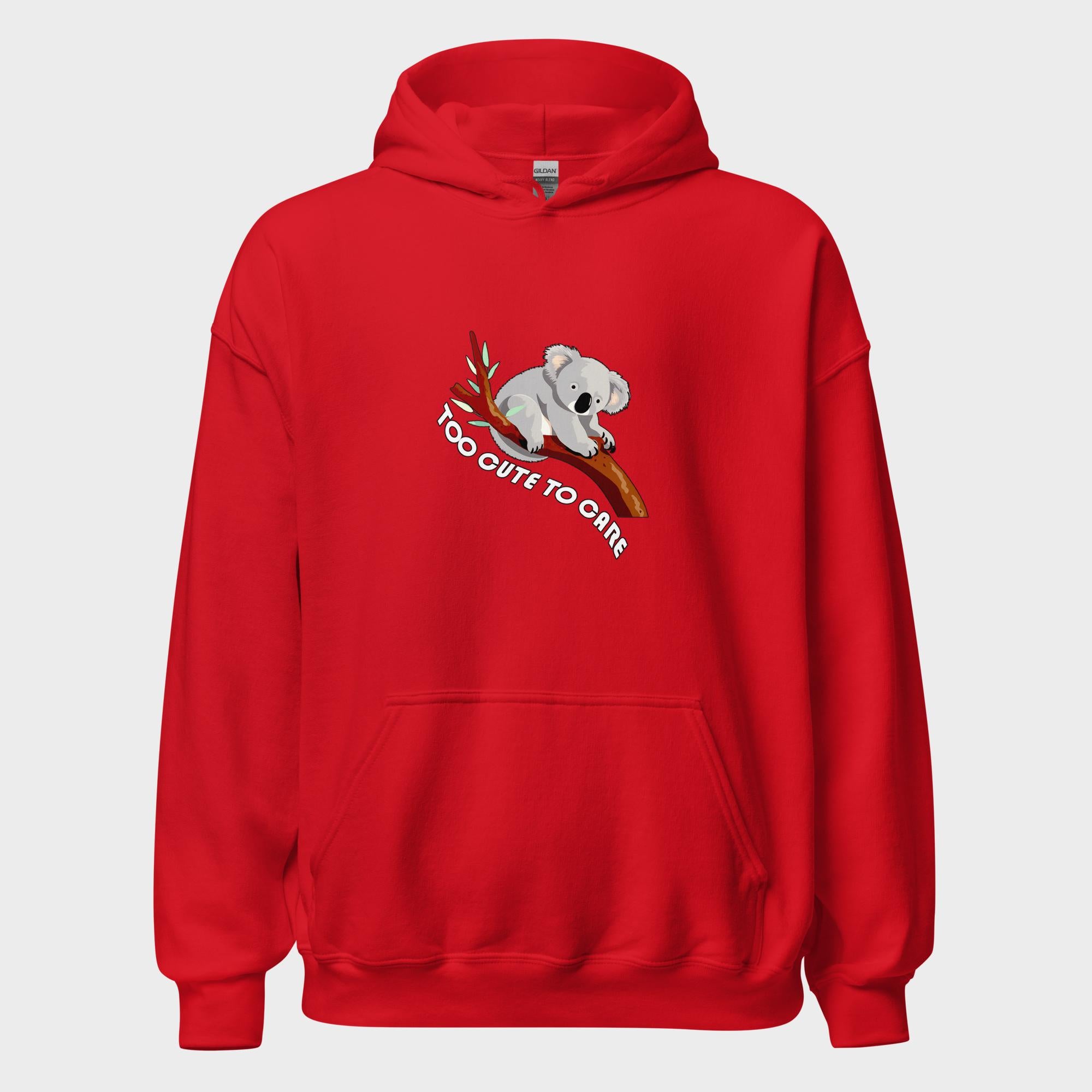 Too Cute To Care - Hoodie