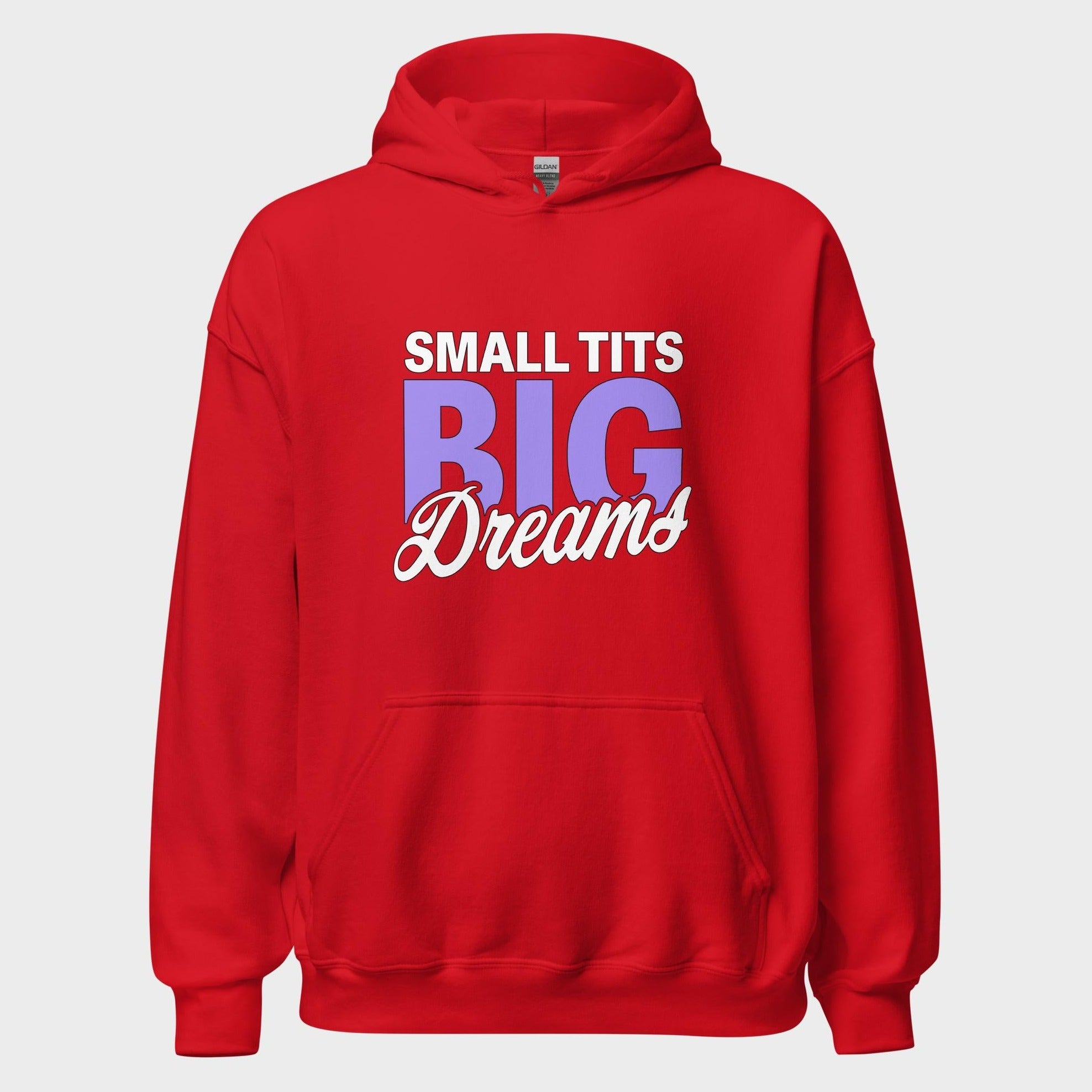 Small Tits. Big Dreams. - Hoodie