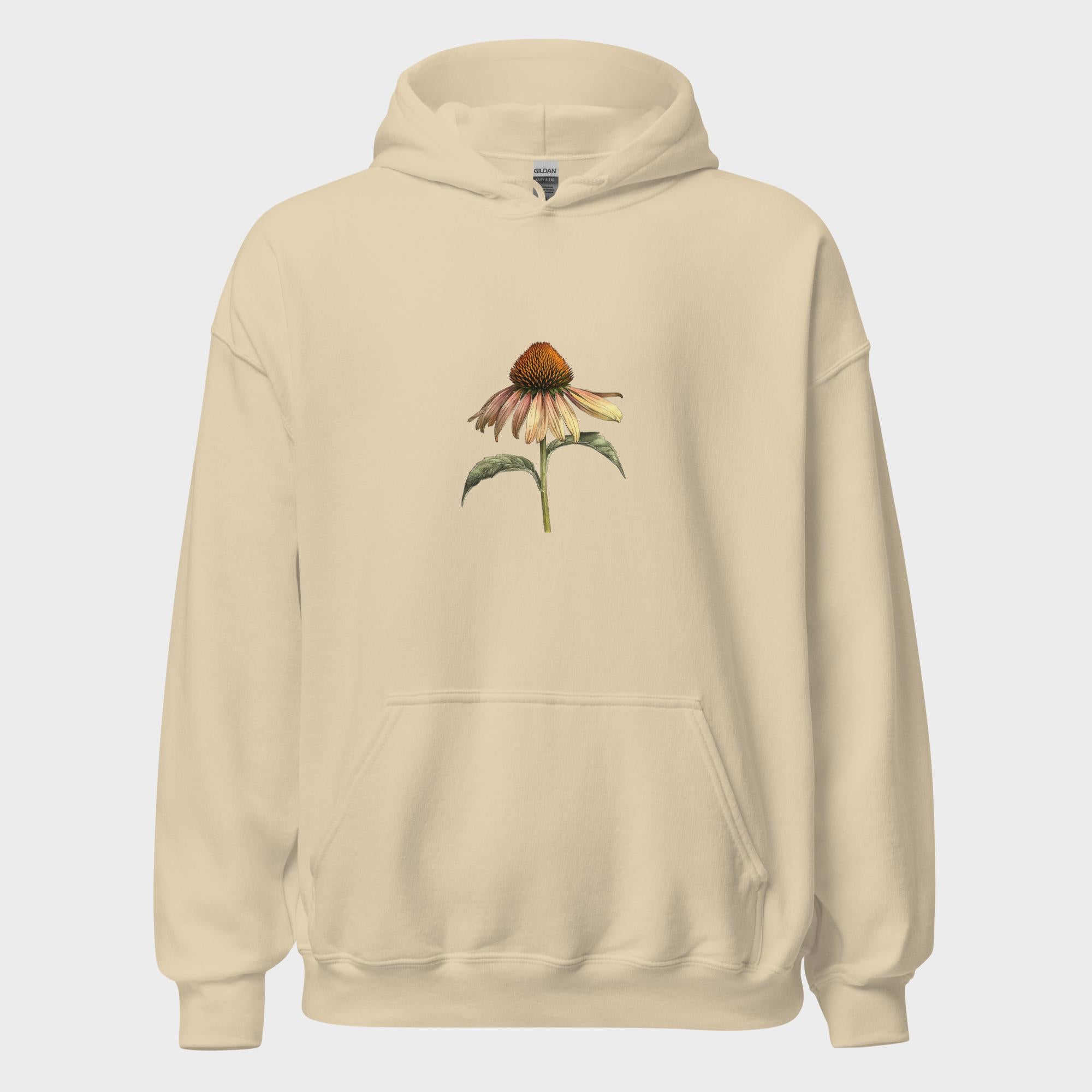 A Cone Flower - Hoodie