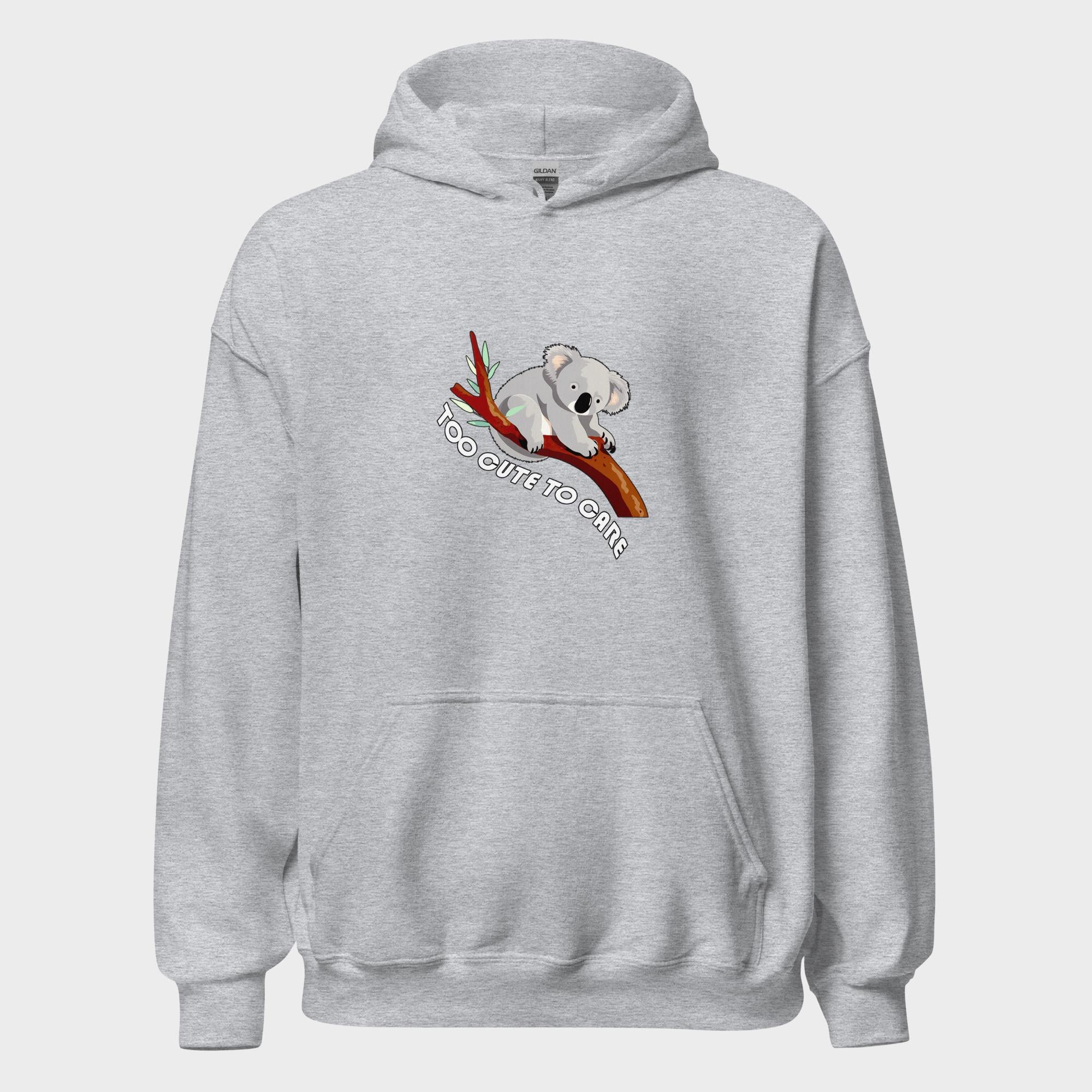 Too Cute To Care - Hoodie