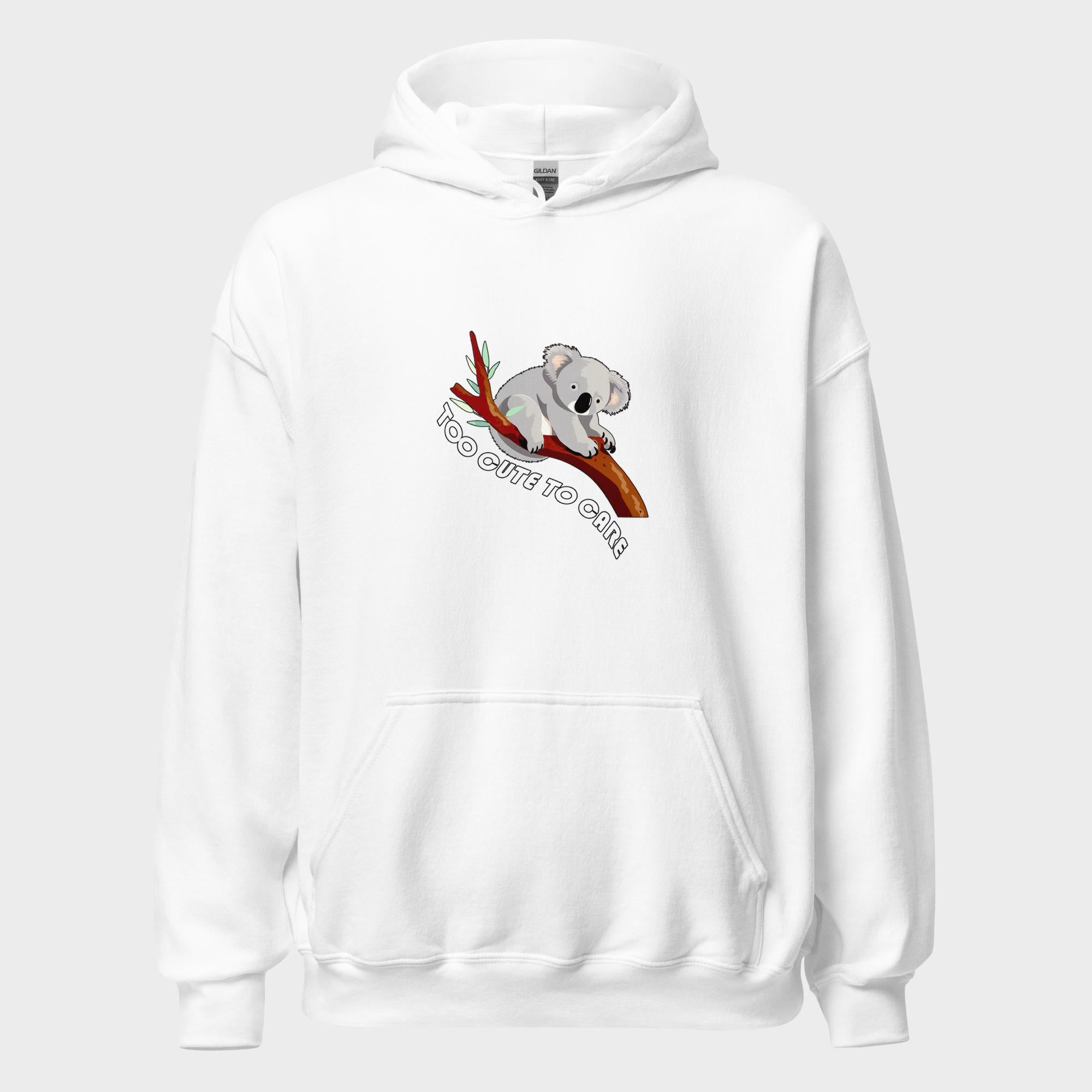Too Cute To Care - Hoodie