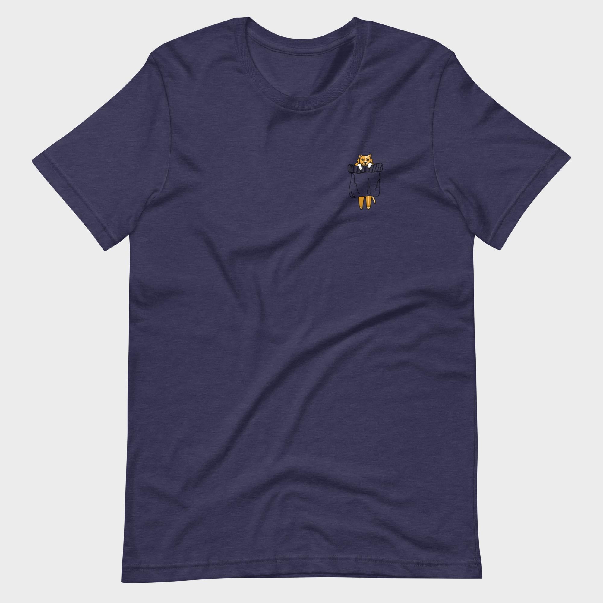 Hanging Pocket Dog - T-Shirt