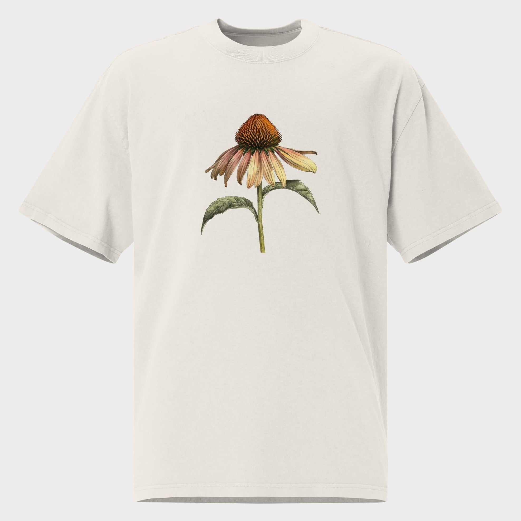 A Cone Flower - Oversized T-Shirt