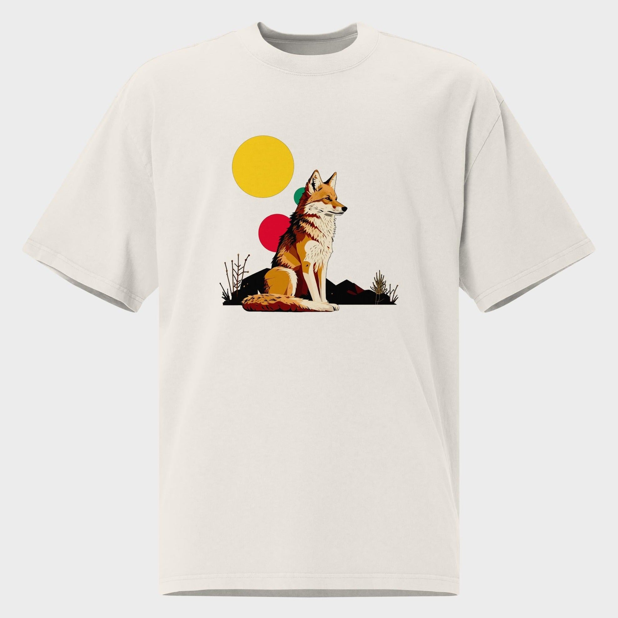 Desert Wolf - Oversized T-Shirt