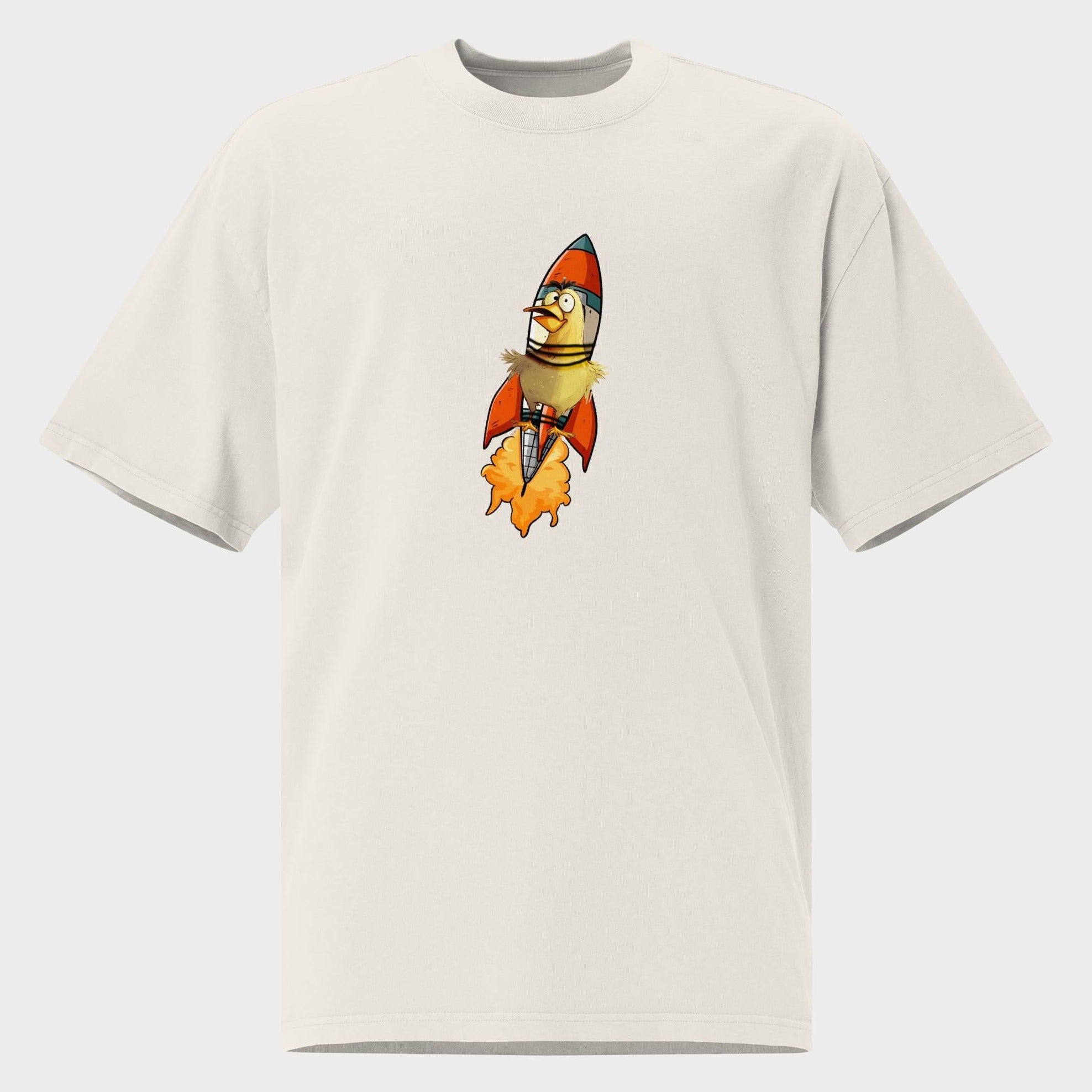 Free Range Chicken - Oversized T-Shirt