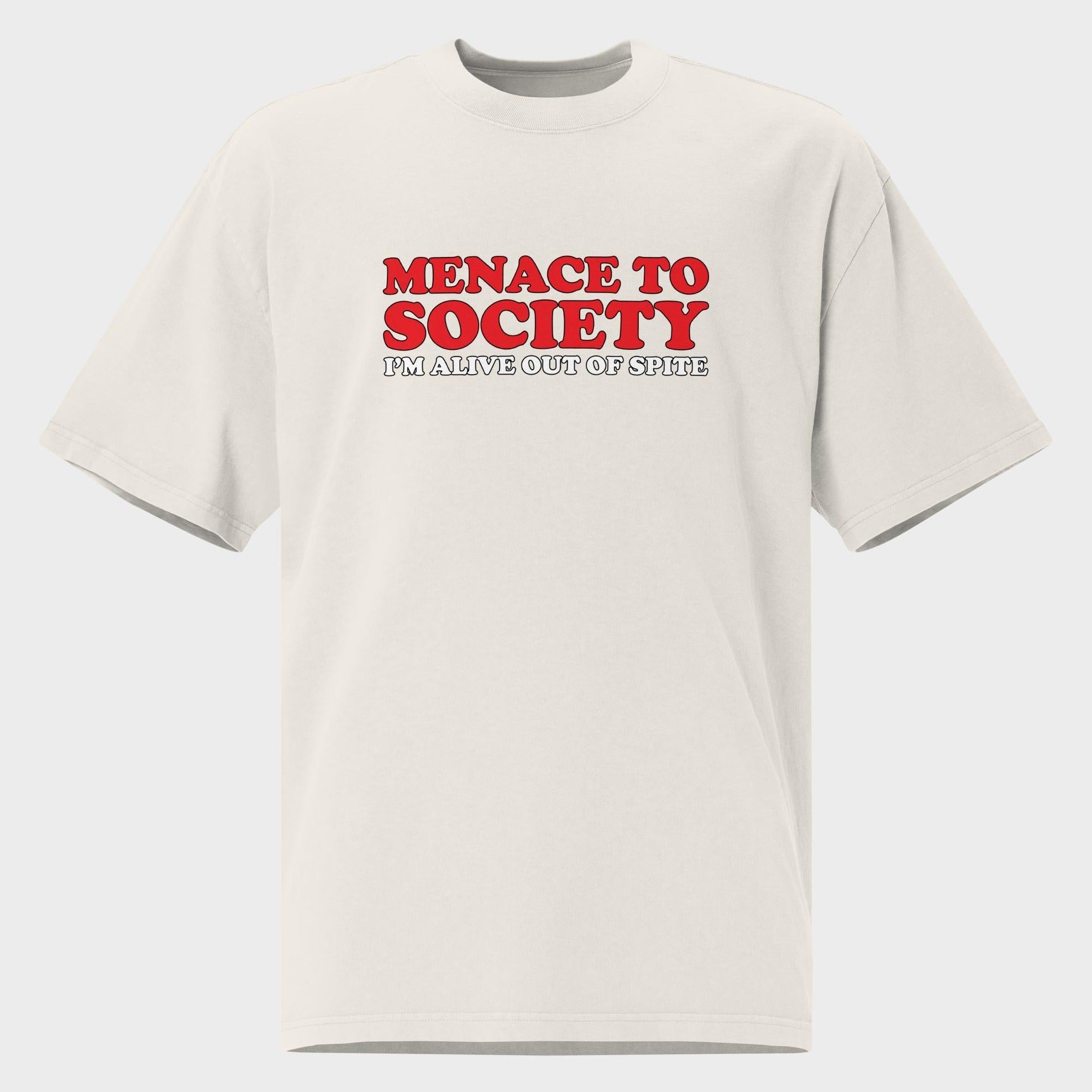 Menace To Society - Oversized T-Shirt
